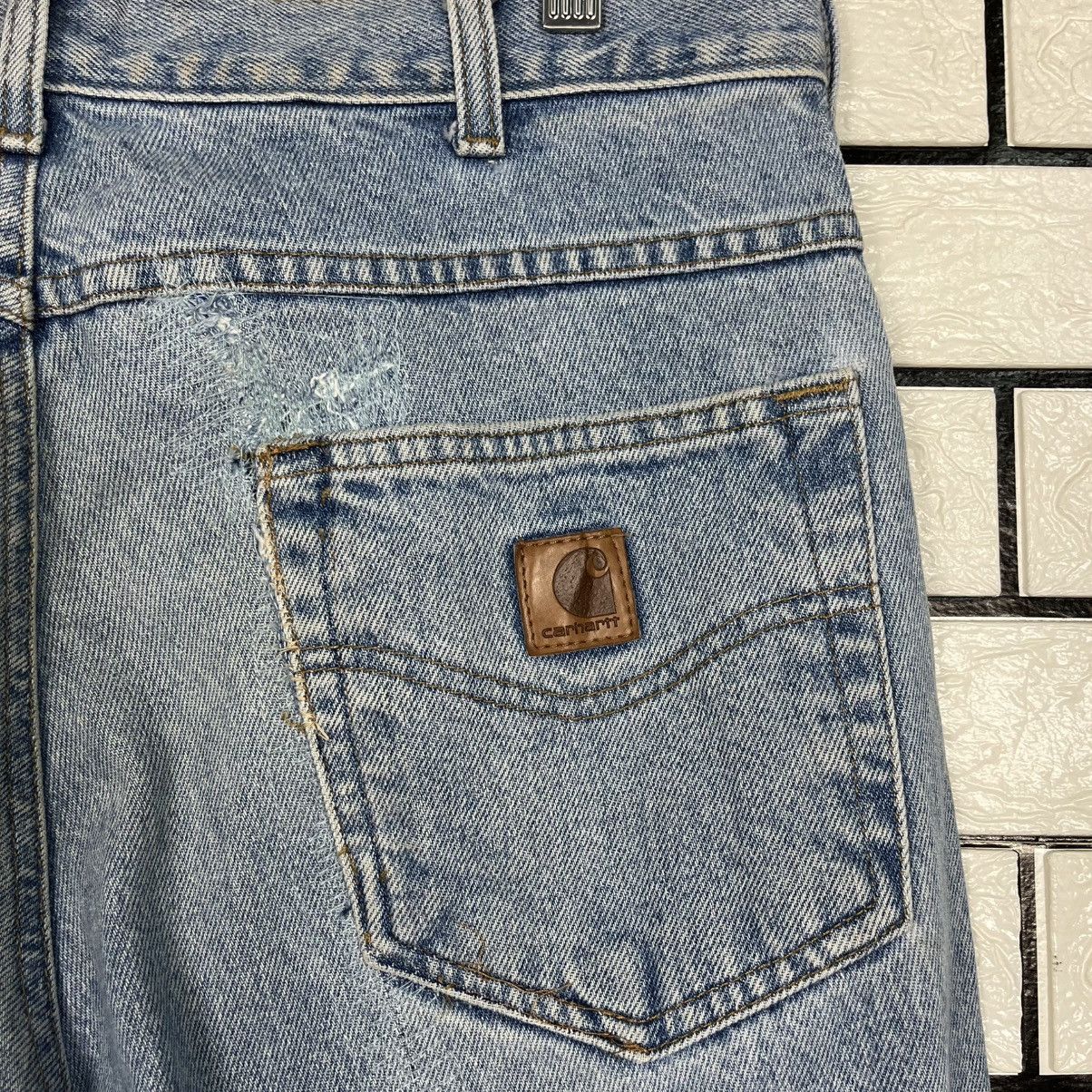 Carhartt Vintage Carhartt Workers Denim Jeans Size US 32 / EU 48 - 11 Thumbnail