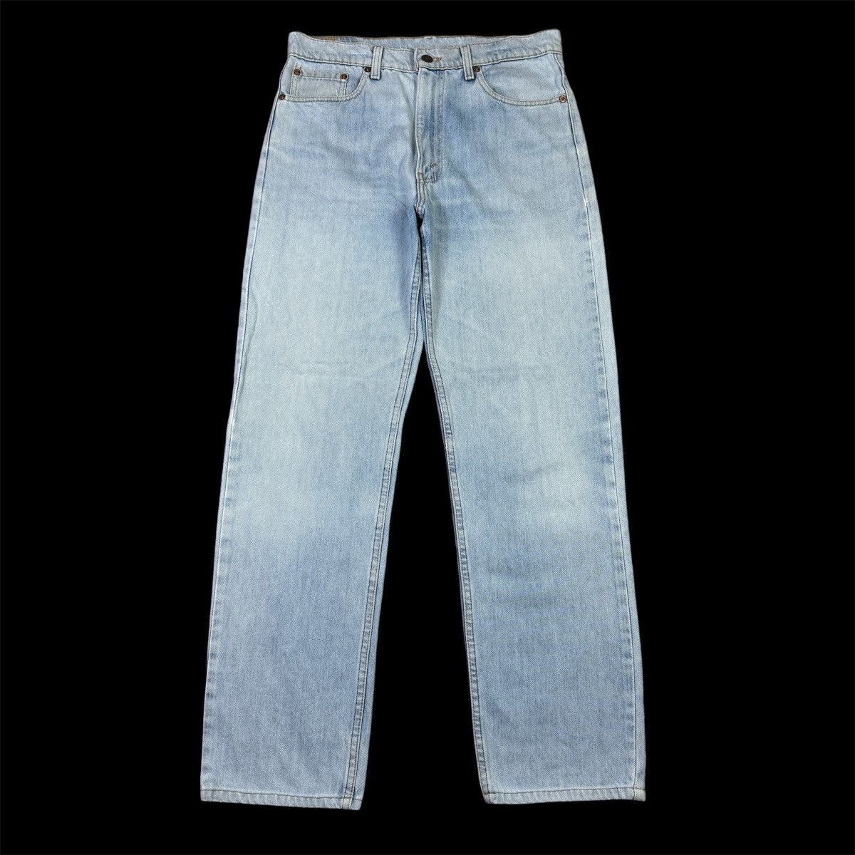 Levi's × Vintage 💥Vintage 90s Levis 510 Sick Blue Wash Denim Pant Size US 32 / EU 48 - 1 Thumbnail