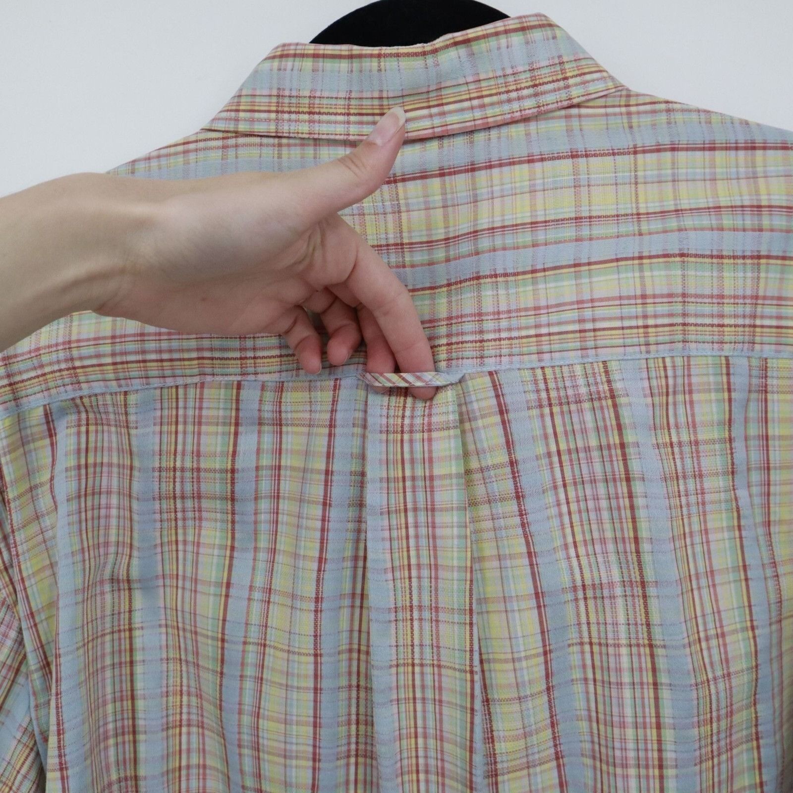 BUGATCHI Bugatchi Uomo Plaid Button Down Shirt Mens XL Multi Preppy Size US XL / EU 56 / 4 - 5 Thumbnail