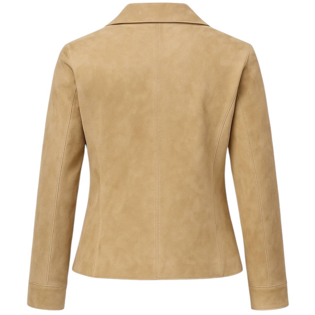 Jil Sander JIL SANDER RARE VINTAGE ARCHIVAL LEATHER BUTTON BLAZERJACKET Size XS / US 0-2 / IT 36-38 - 2 Thumbnail