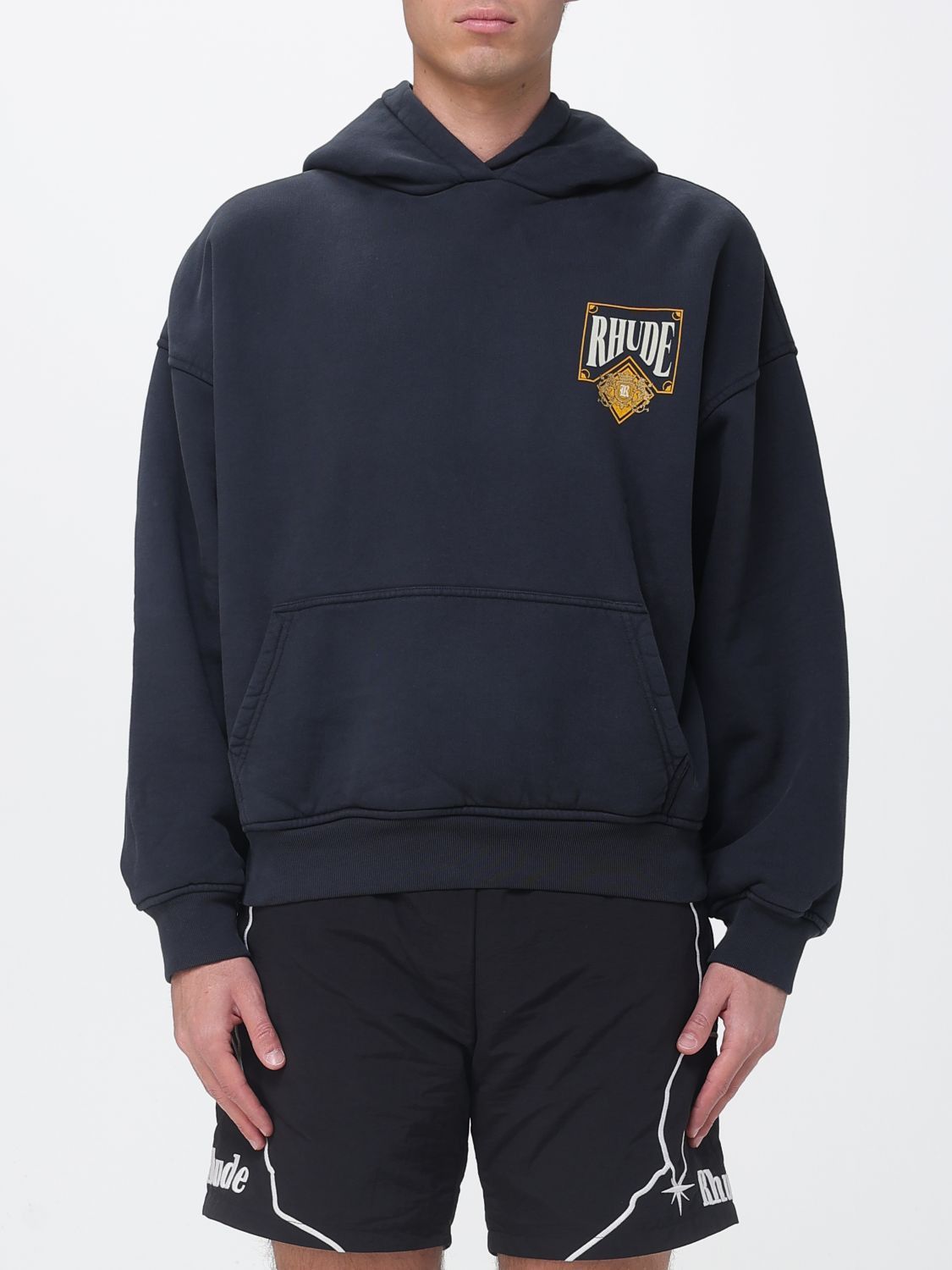 Rhude Rhude Sweatshirt Men Black Size US S / EU 44-46 / 1 - 1 Thumbnail