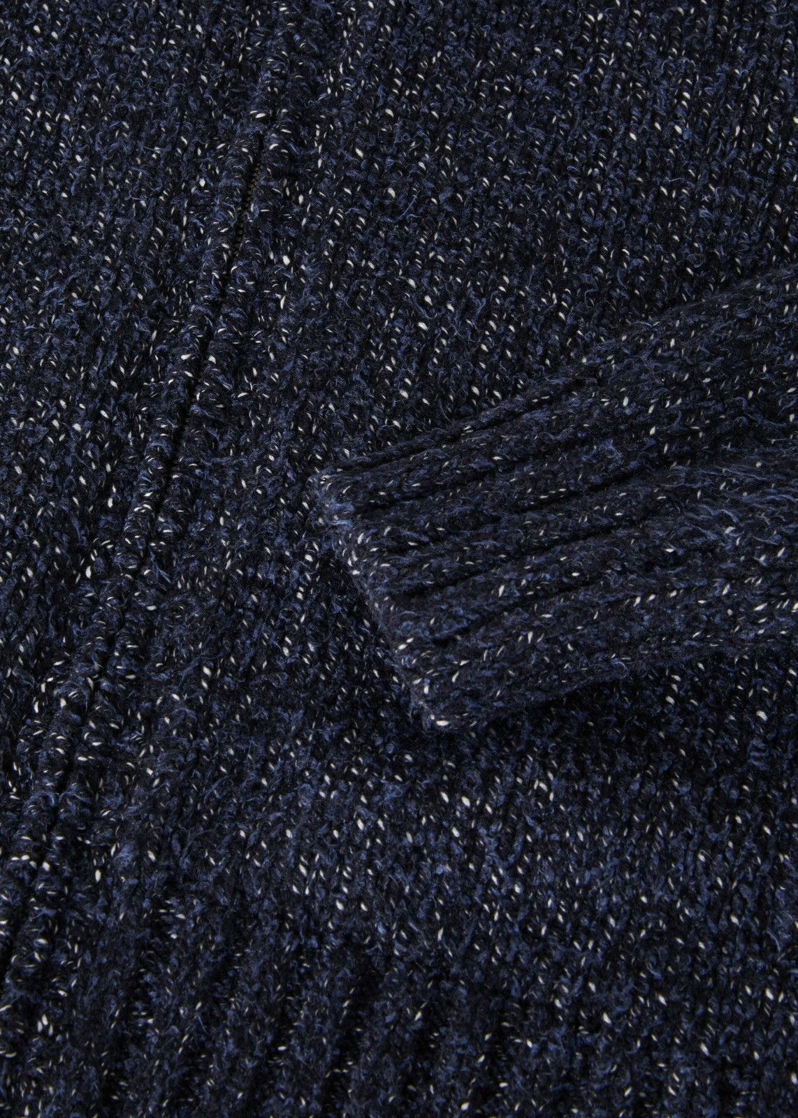 Loro Piana o1srvl11e0225 FAN7170 Hooded Bomber Jacket in Navy Blue Size US L / EU 52-54 / 3 - 3 Thumbnail
