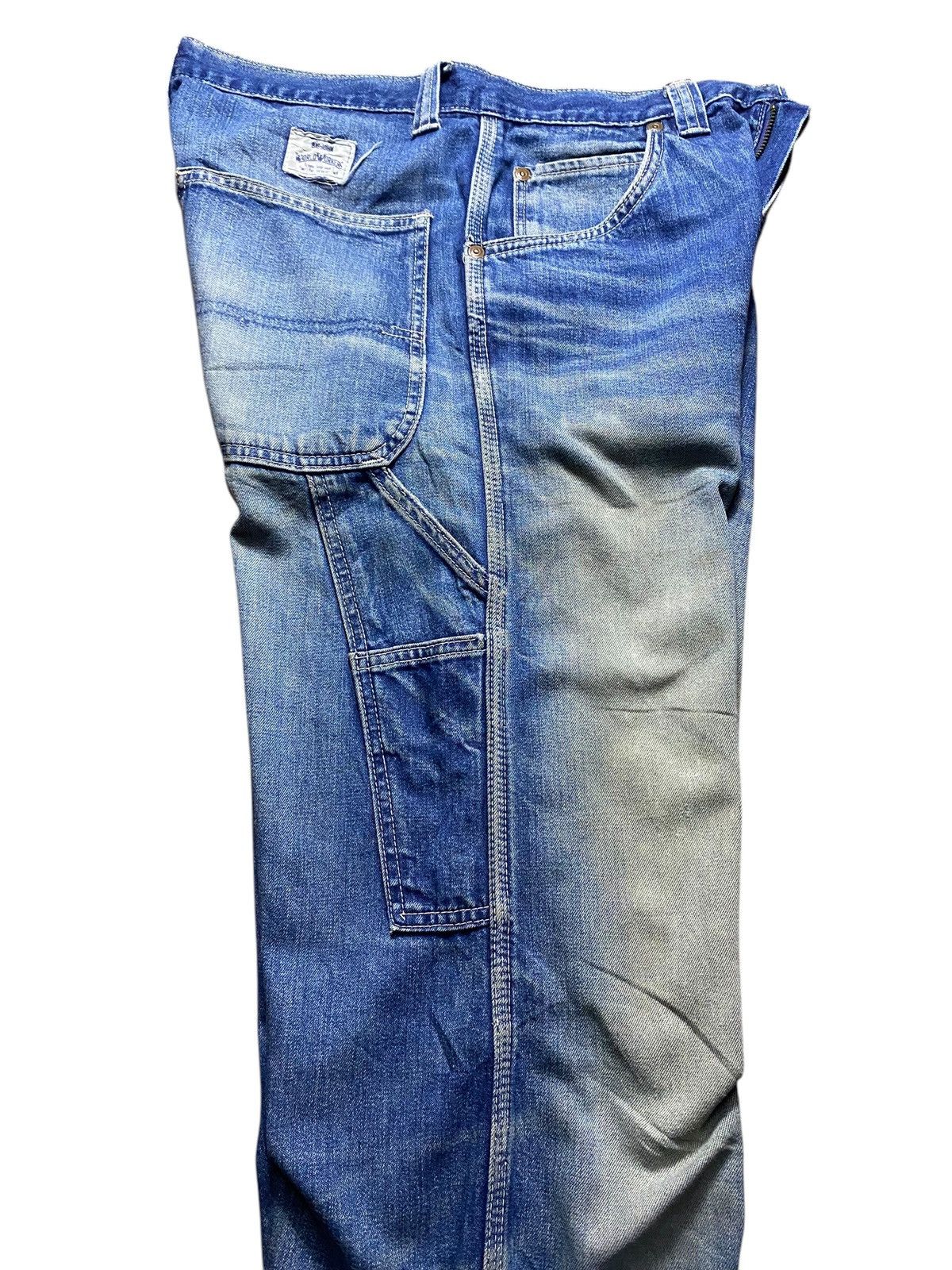 Big John Vintage Big John World Workers Carpenter Denim Jeans Size US 30 / EU 46 - 9 Thumbnail