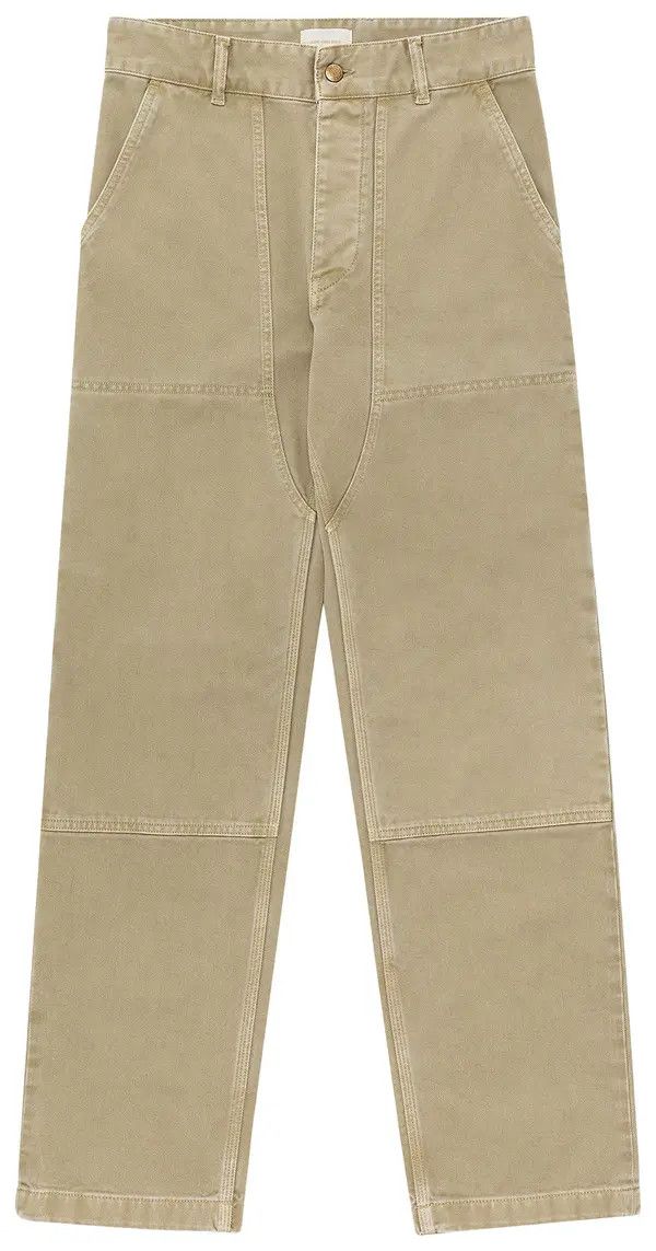 Aime Leon Dore o1mle0825 Garment Dyed Double Knee Carpenter Pant in Neutral Size US 30 / EU 46 - 1 Thumbnail