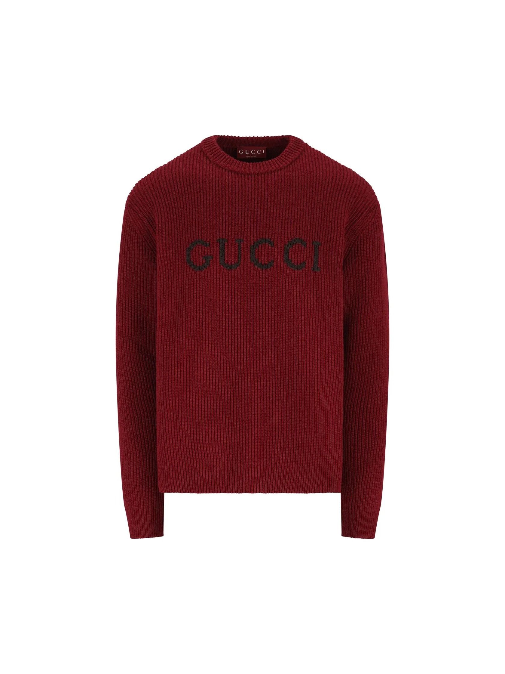 Gucci Gucci Cashmere And Wool Crewneck Sweater tag size M Men - USA Duties Paid Size US M / EU 48-50 / 2 - 1 Thumbnail