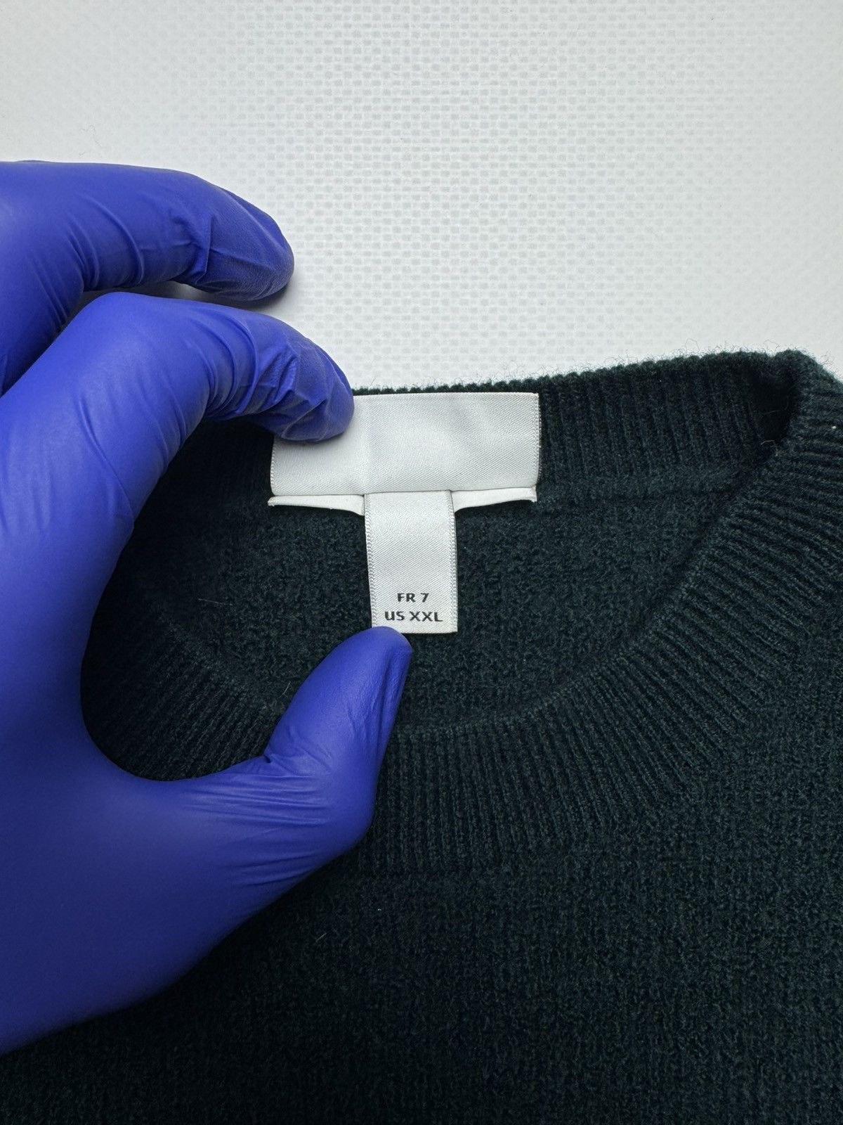 Lacoste Lacoste Classic Crewneck Wool Sweater – Navy Blue Size US XXS / EU 40 - 4 Thumbnail