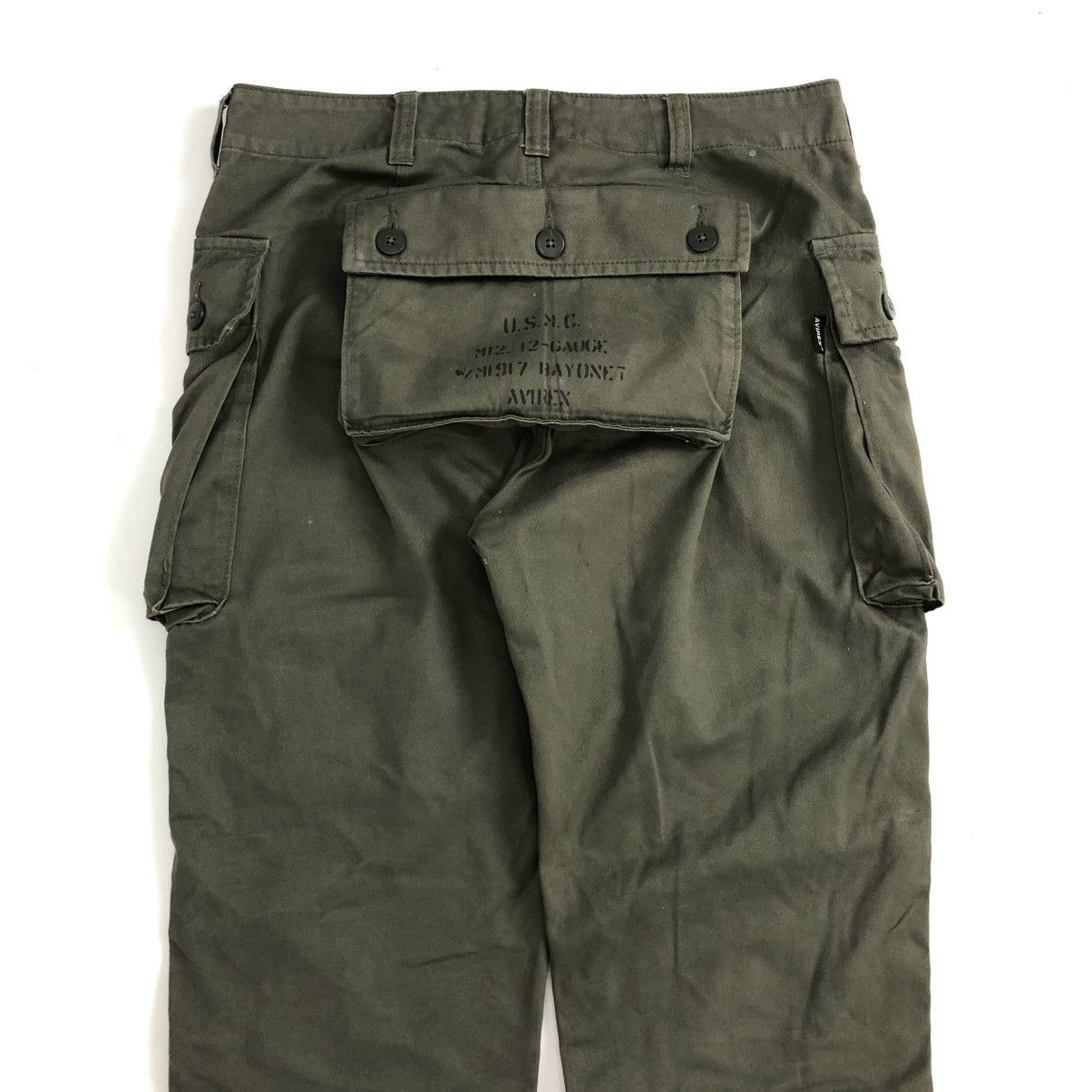 Avirex 🇺🇸Vintage Avirex Monkey Military OG USMC Cargo Pants Size US 31 - 2 Thumbnail