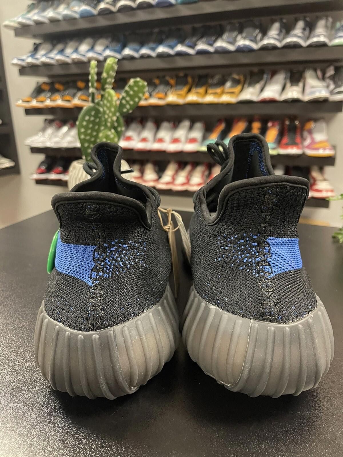 Adidas Size 14 - adidas Yeezy Boost 350 V2 Dazzling Blue Black Size US 14 / EU 47 - 4 Thumbnail