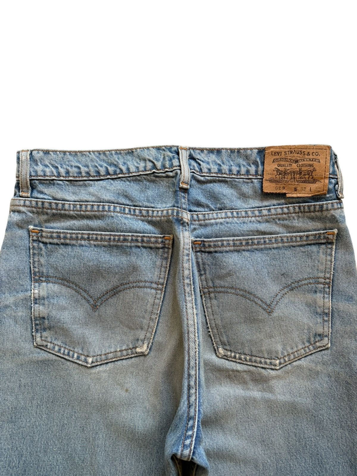 Levi's Vintage 80s Levis 610 Orange Tab Faded Wash Loose Jeans Size US 32 / EU 48 - 8 Thumbnail