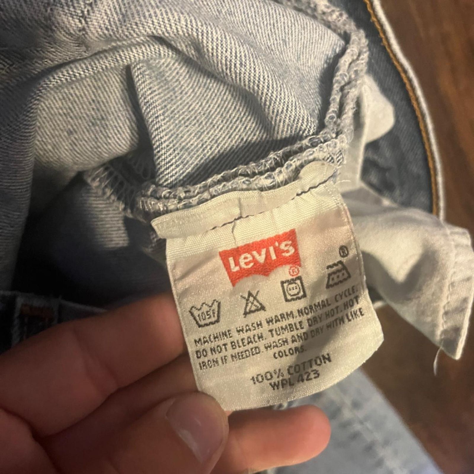 Levi's Vintage levis button fly jeans Size US 36 / EU 52 - 4 Thumbnail