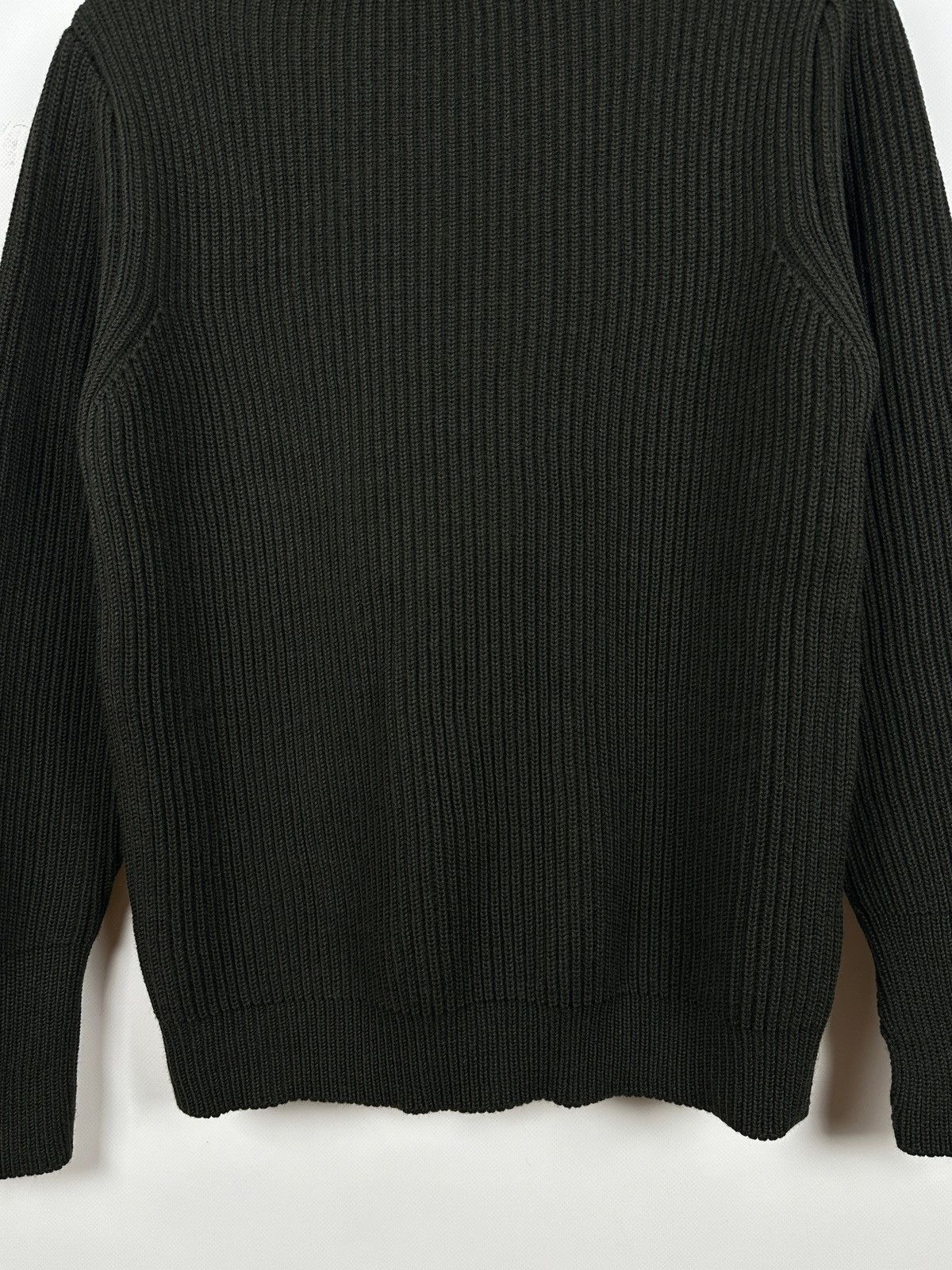 Andersen Andersen Andersen-Andersen Crewneck Navy Green Wool Sweater Size US S / EU 44-46 / 1 - 11 Thumbnail