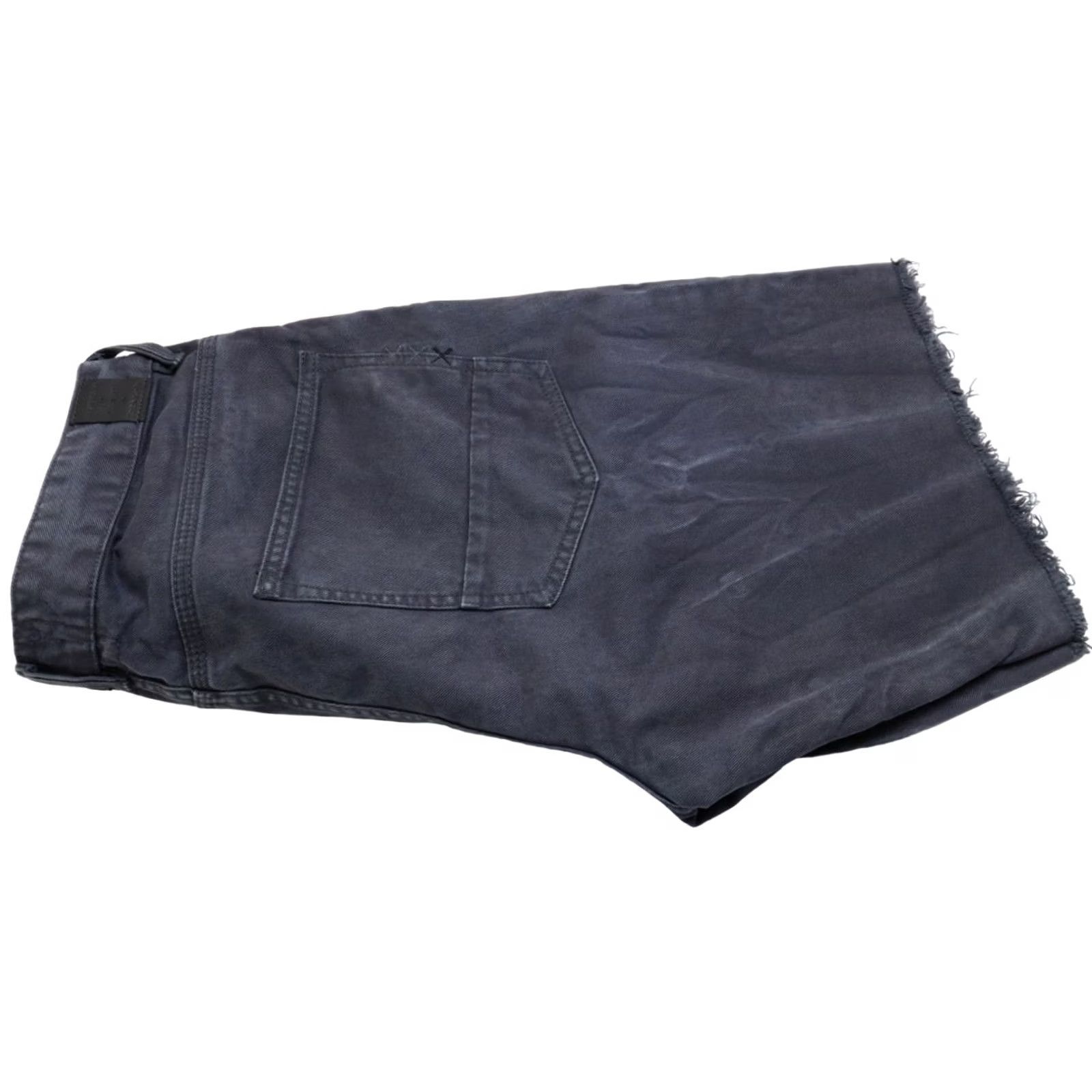 Scotch & Soda SCOTCH & SODA Shorts Men W30 Black Denim Ripped Distressed Denim Shorts Casual Cotton Scarf? Size US 30 / EU 46 - 6 Thumbnail