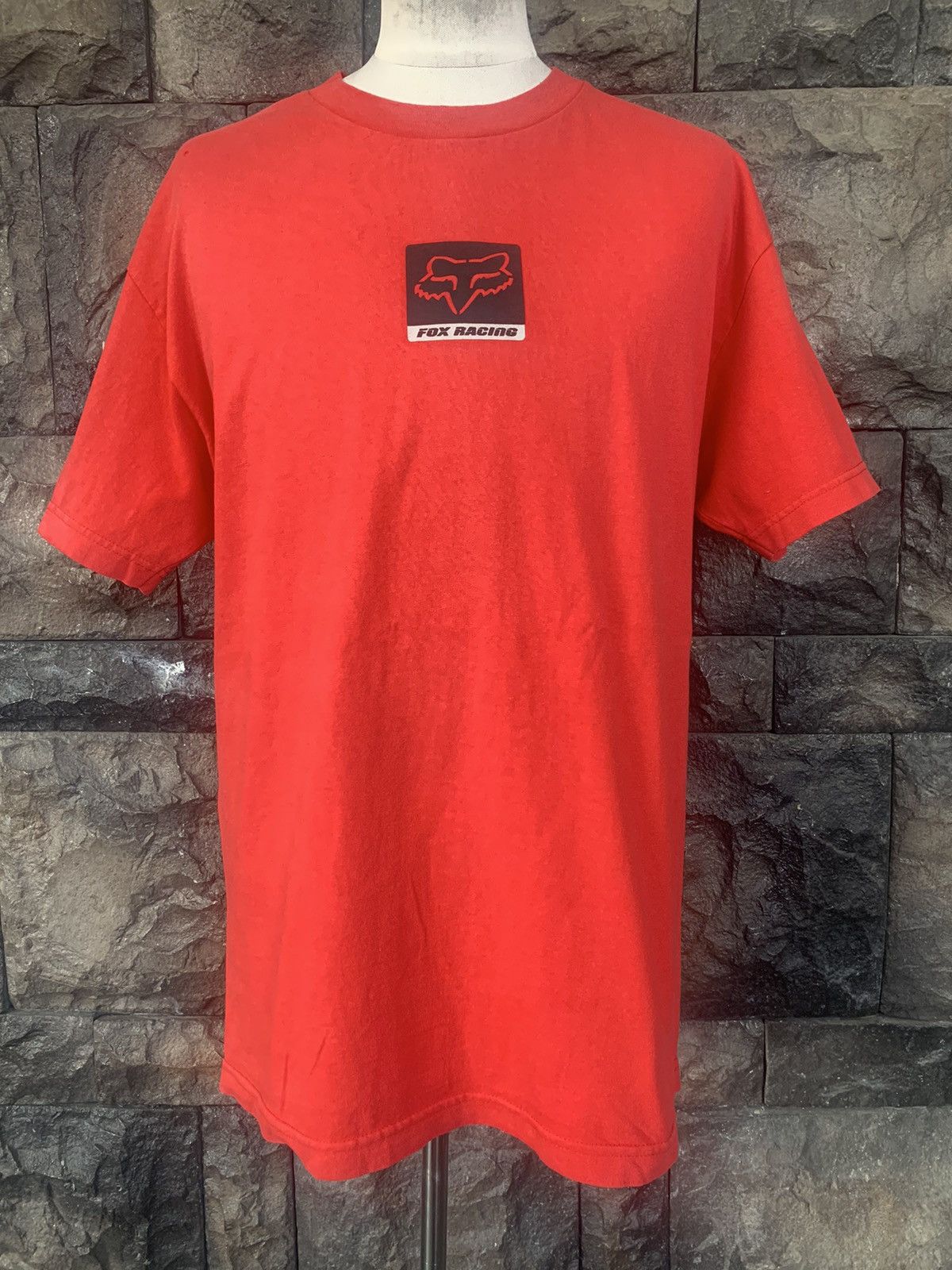Fox Racing × Vintage Vintage 90s Fox Racing T Shirt Size US L / EU 52-54 / 3 - 3 Thumbnail