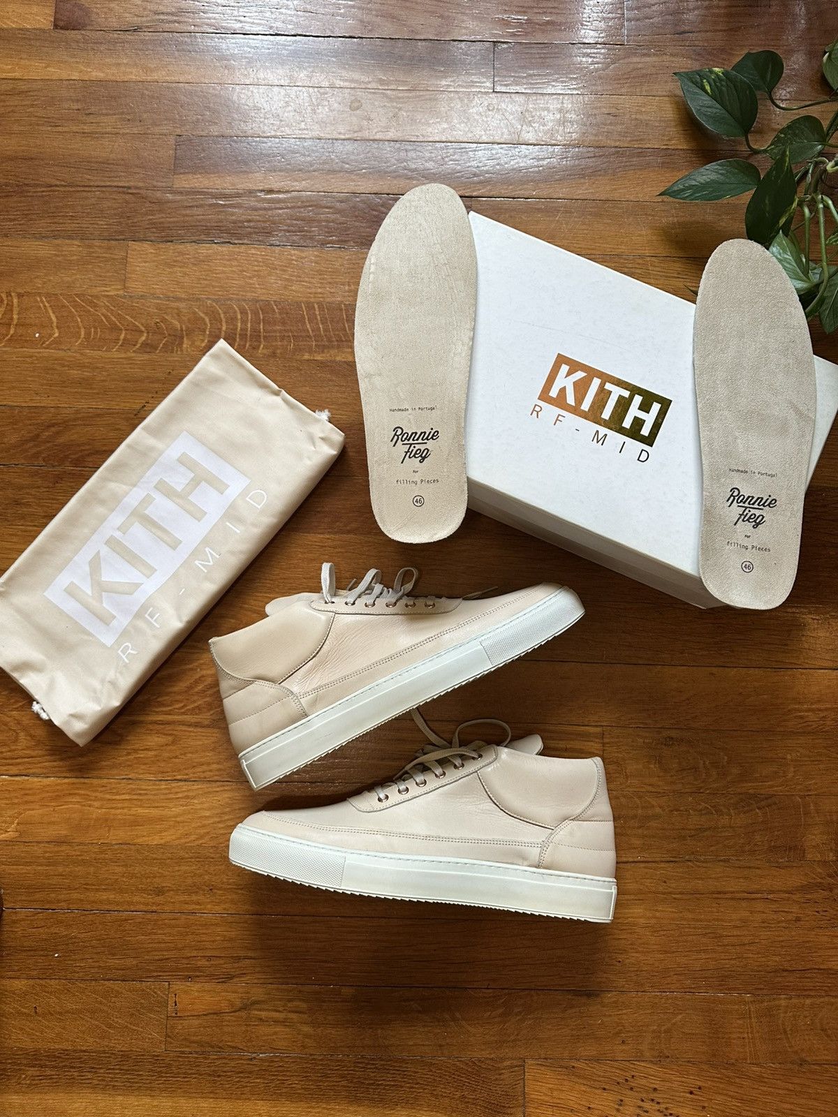Kith Kith X Filling Pieces X Ronnie Fieg MID TOP Size US 12.5 / EU 45-46 - 2 Thumbnail