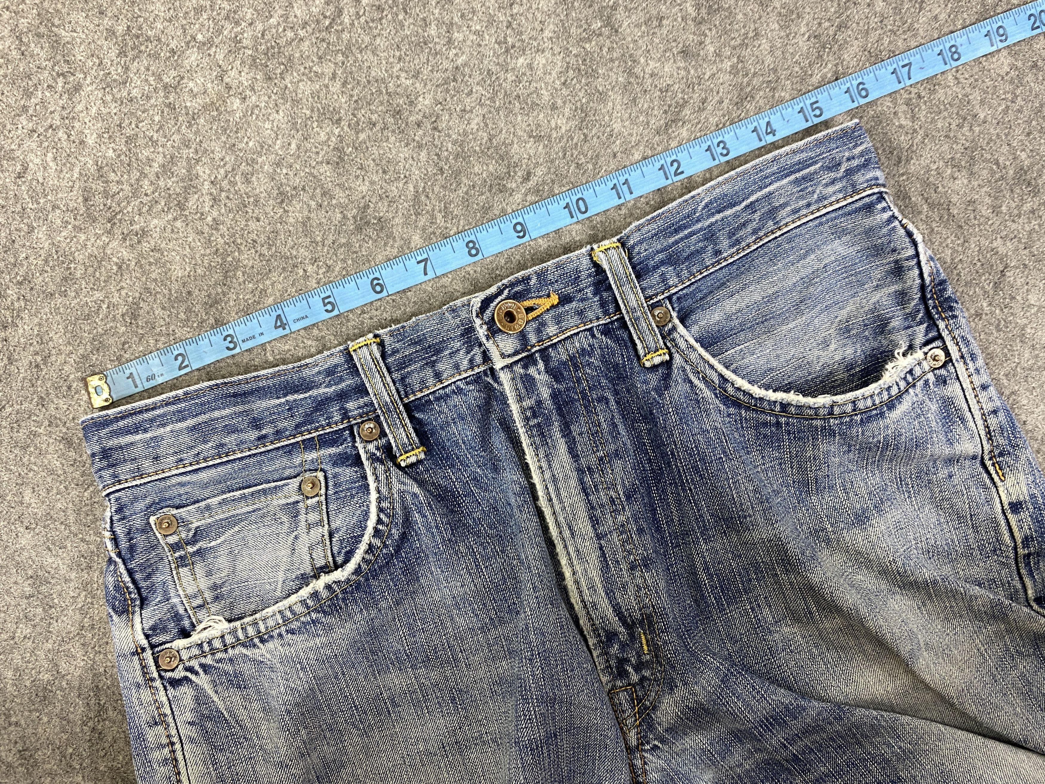 Edwin DISTRESSED EDWIN 505Z SELVEDGE FADED 31x29 - JN3286 Size US 31 - 5 Thumbnail
