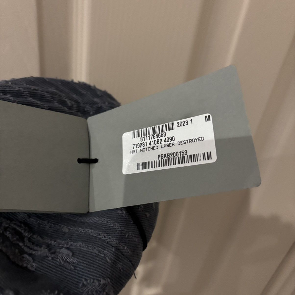 Balenciaga Balenciaga Destroyer Adjustable Cap Size ONE SIZE - 6 Thumbnail