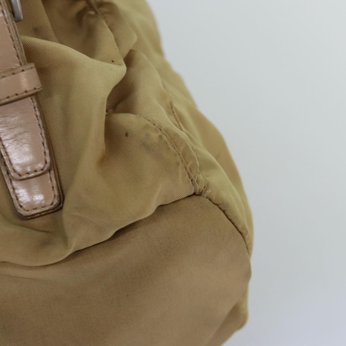 Prada PRADA Backpack Nylon Beige Size ONE SIZE - 9 Thumbnail