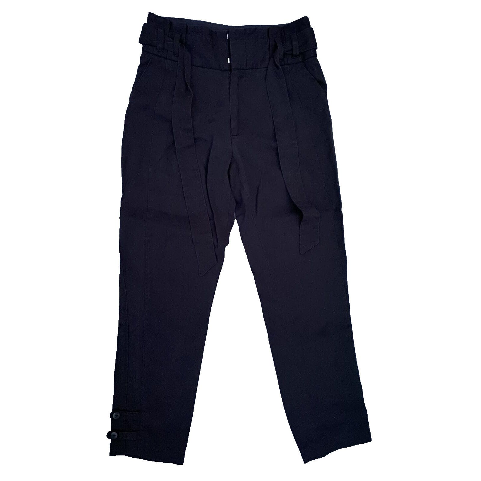 Descendant COMPTOIR DES COTONNIERS Lyocell crop pants Y2K high A000166 Size 34" / US 12 / IT 48 - 1 Thumbnail
