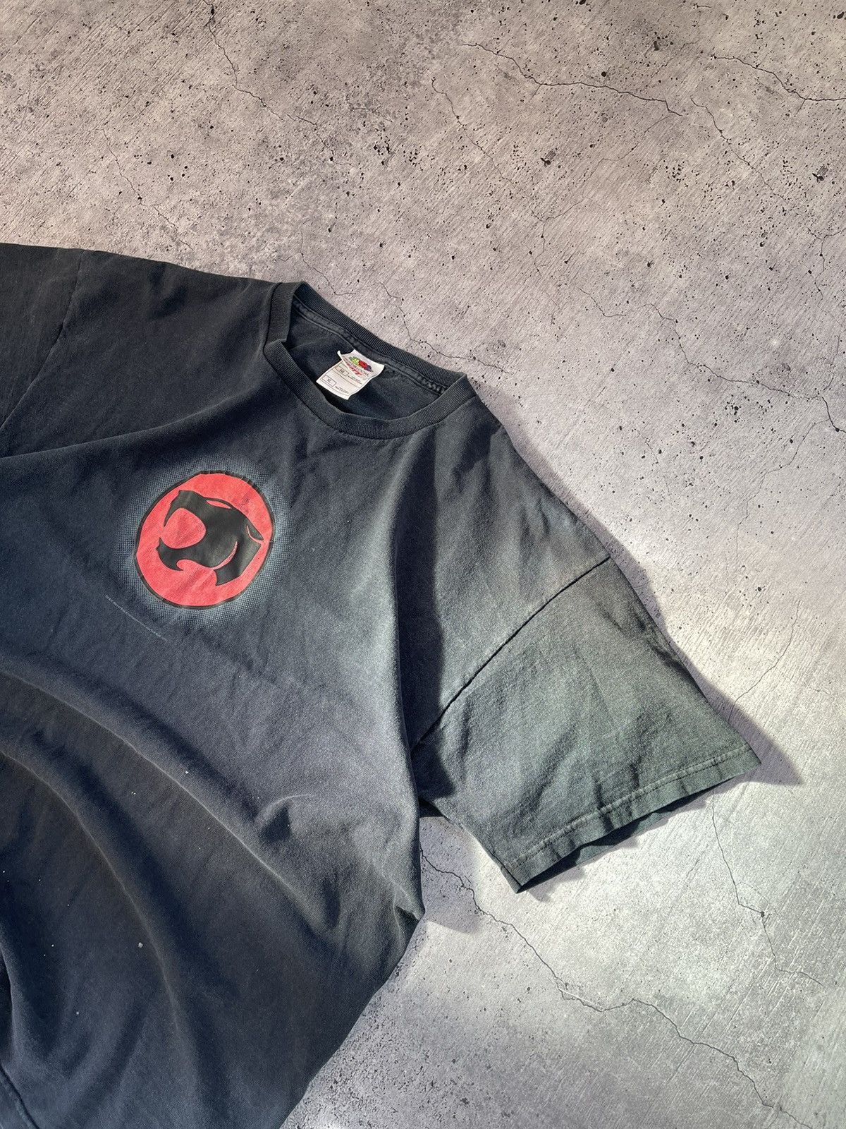 Vintage 1999 Warner Bros Thundercats Black Cartoon 90s T Shirt Size US XL / EU 56 / 4 - 6 Thumbnail