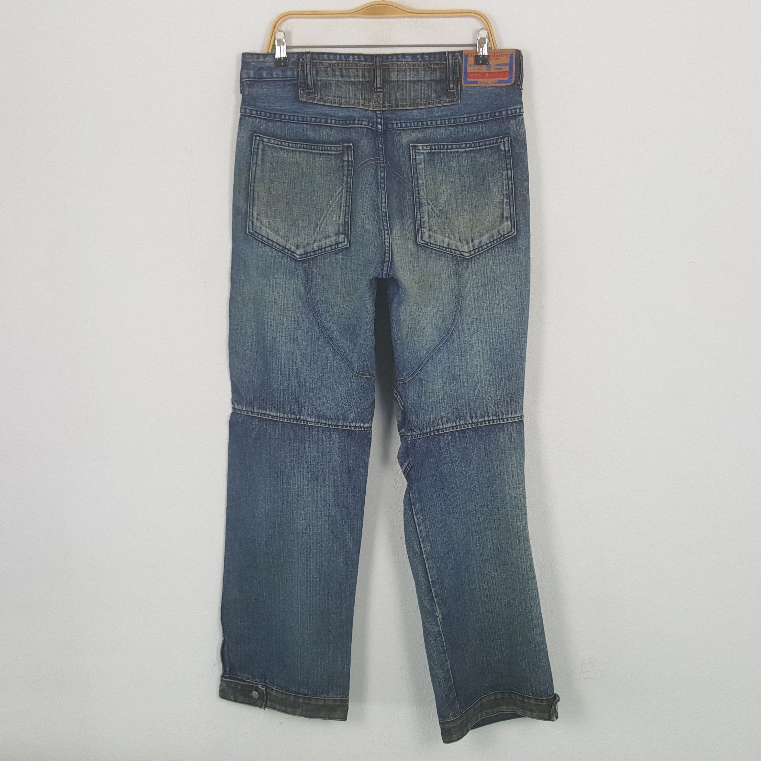 Diesel Vintage Diesel Industry Punk Denim Jeans Size US 34 / EU 50 - 4 Thumbnail