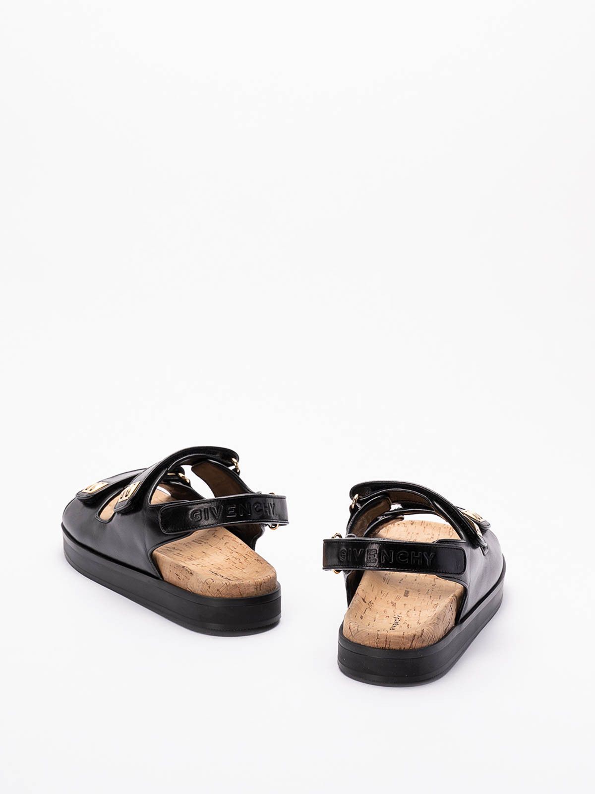 Givenchy o1w1db10825 Sandals in Black Size US 8.5 / IT 38.5 - 2 Thumbnail