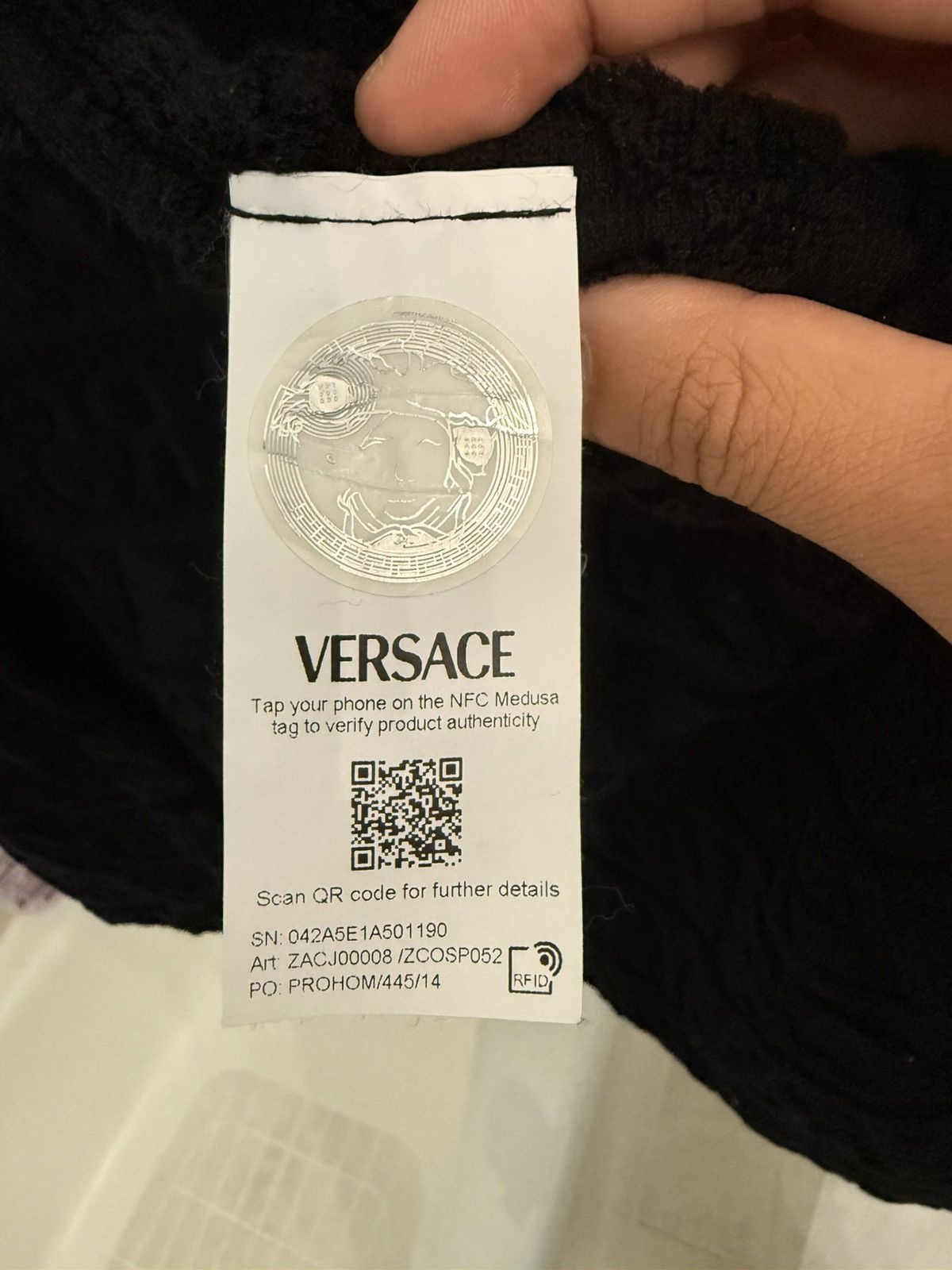 Versace Versace Robe (Black & Gold) Size US M / EU 48-50 / 2 - 4 Thumbnail