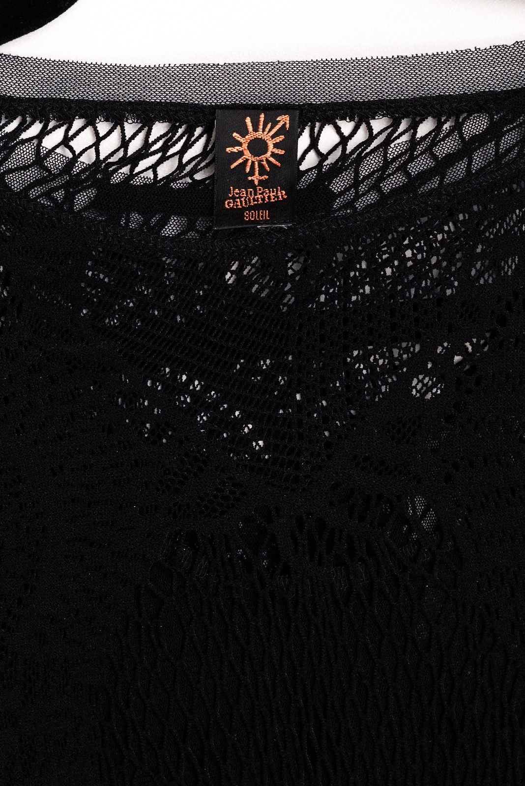 Jean Paul Gaultier Jean Paul Gaultier Black Soleil See-Through Mini Dress Size XS / US 0-2 / IT 36-38 - 6 Thumbnail