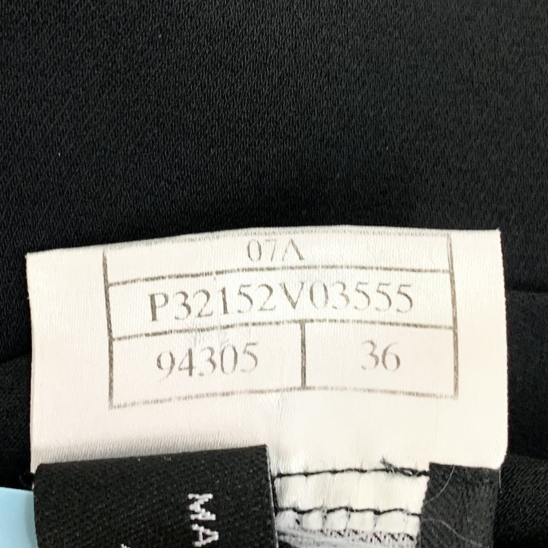 Chanel Chanel Black Silk High Neck Long Sleeve T-shirt K26WX Size XS / US 0-2 / IT 36-38 - 6 Thumbnail