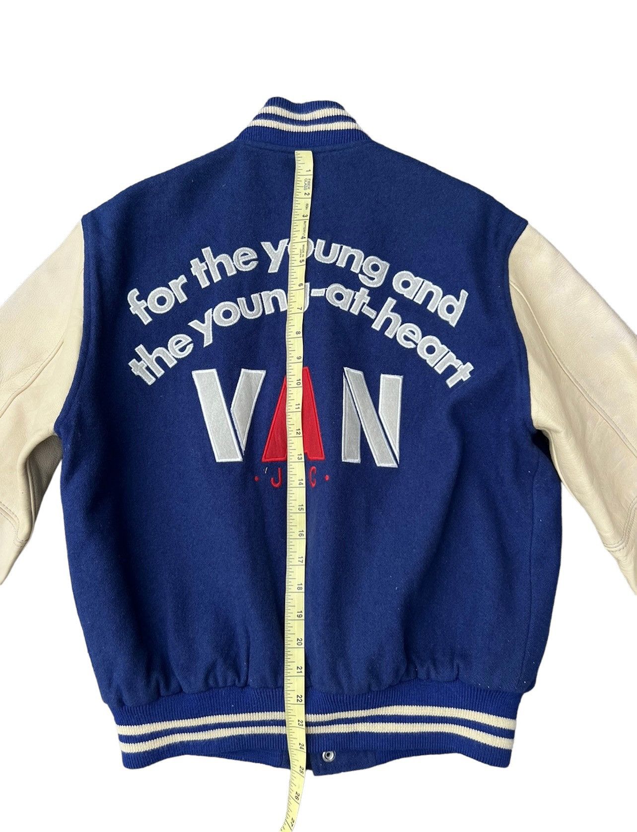 Vintage Vintage 80s Van Jac Japan Streetwear Varsity Bomber Jacket Size US M / EU 48-50 / 2 - 5 Thumbnail