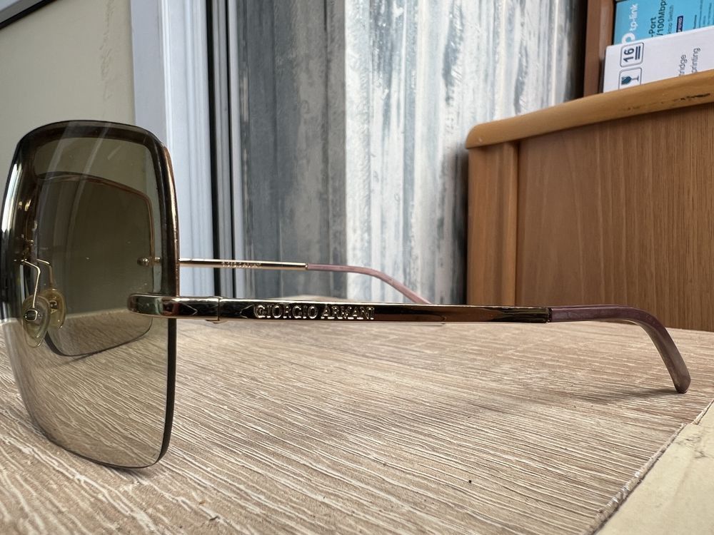Giorgio Armani GA Armani 329/S Shield Sunglasses Size ONE SIZE - 3 Thumbnail