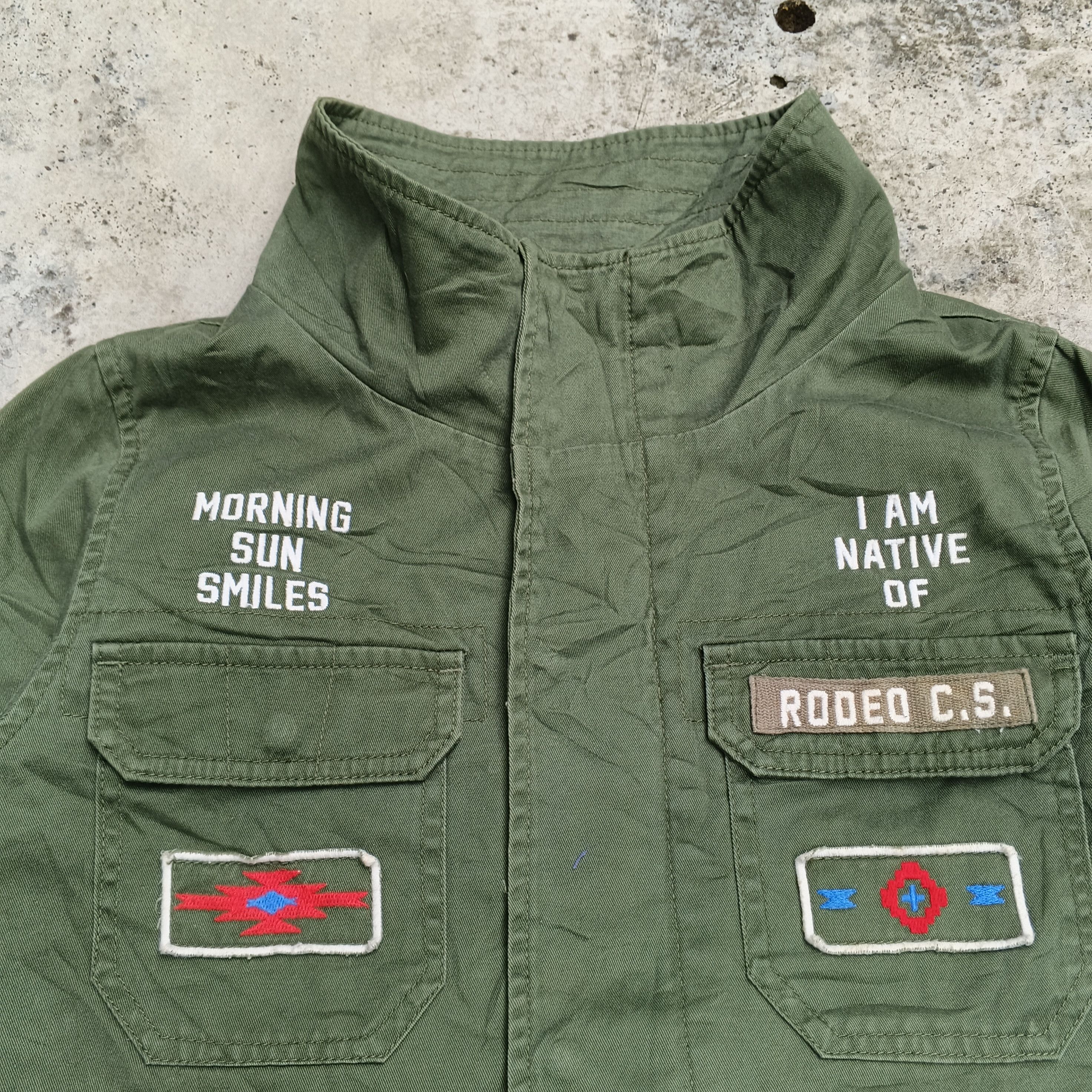 Japanese Brand Vintage Rodeo Crowns Vision Quest Apache Jacket Size S / US 4 / IT 40 - 2 Thumbnail