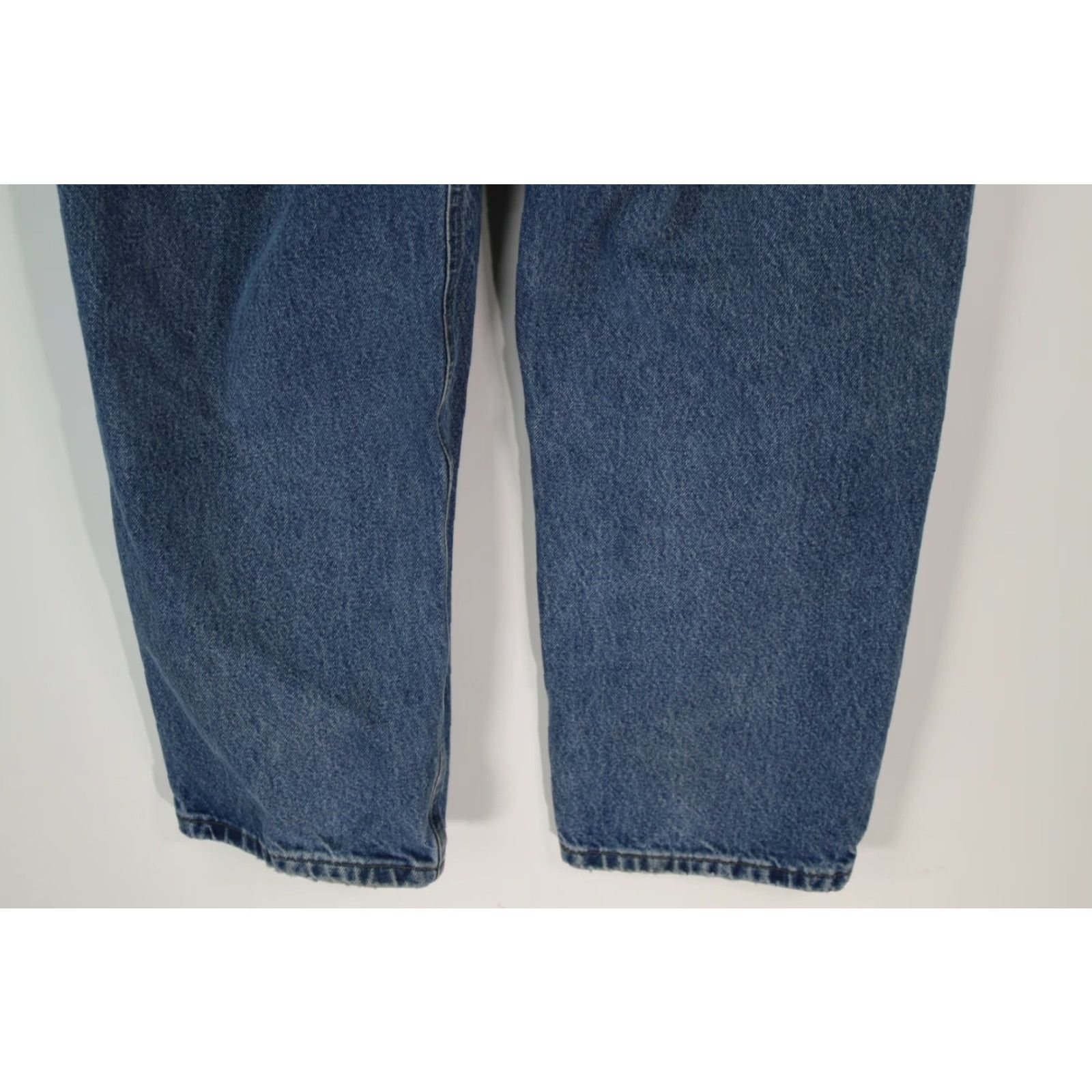 Carhartt VINTAGE Carhartt Men Relaxed Fit Straight Jeans Blue 42X30 Denim 5-Pocket Regular 100% Cotton Size 42X30 Mens Jeans Blue Carhartt Straight Size US 42 / EU 58 - 5 Thumbnail