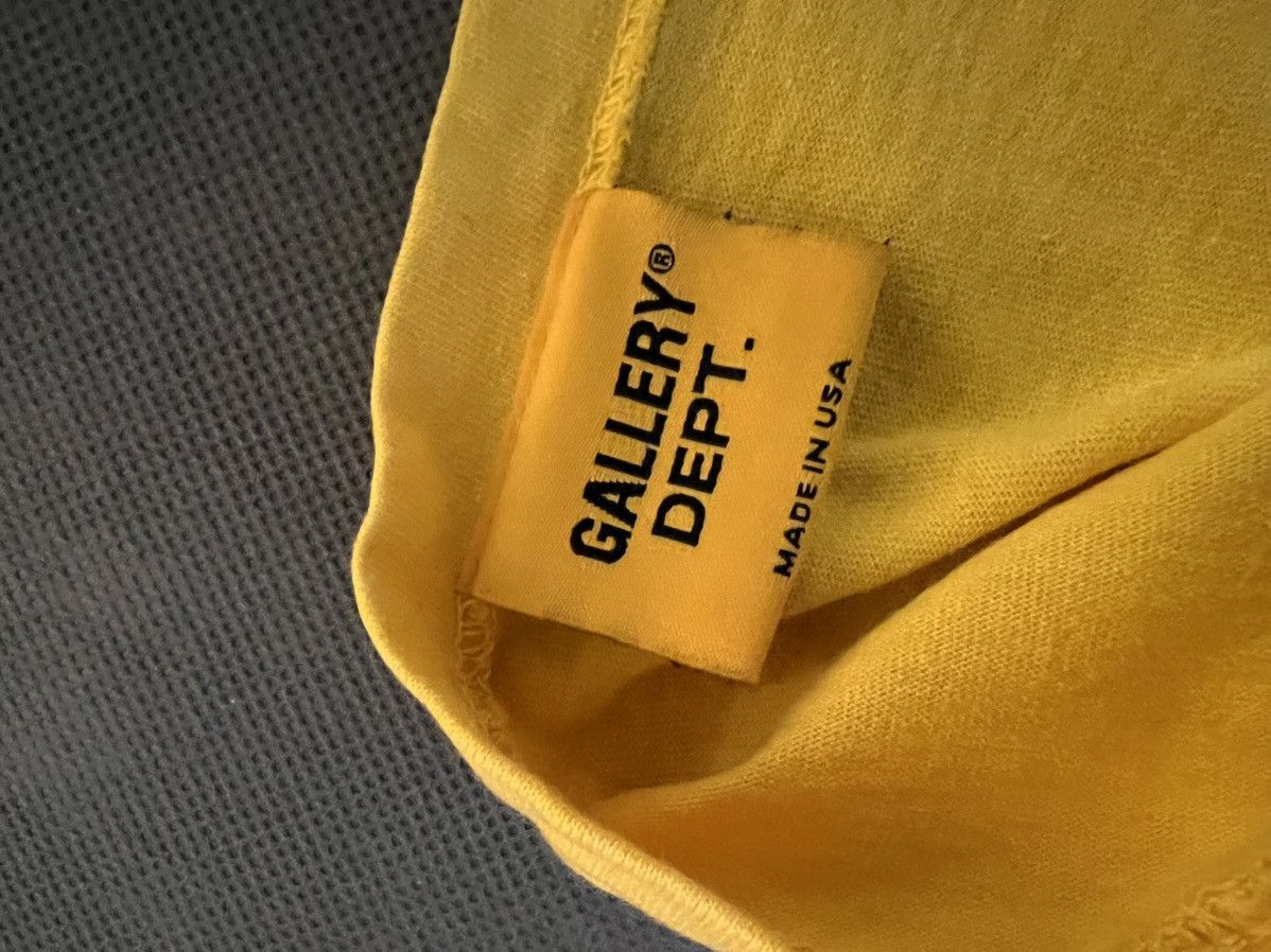 Gallery Dept. GALLERY DEPT YELLOW T-SHIRT Size US S / EU 44-46 / 1 - 4 Thumbnail