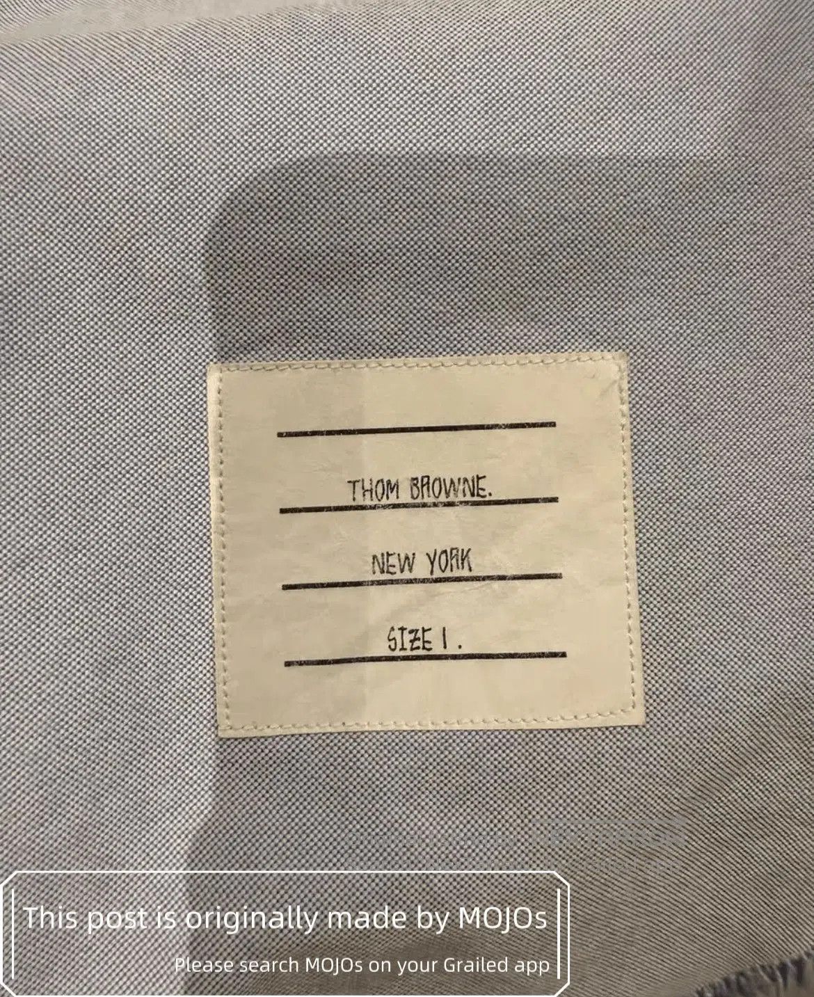 Thom Browne Sz 1 Thom Browne Disstressed Edge Oxford Shirt. Size US S / EU 44-46 / 1 - 4 Thumbnail
