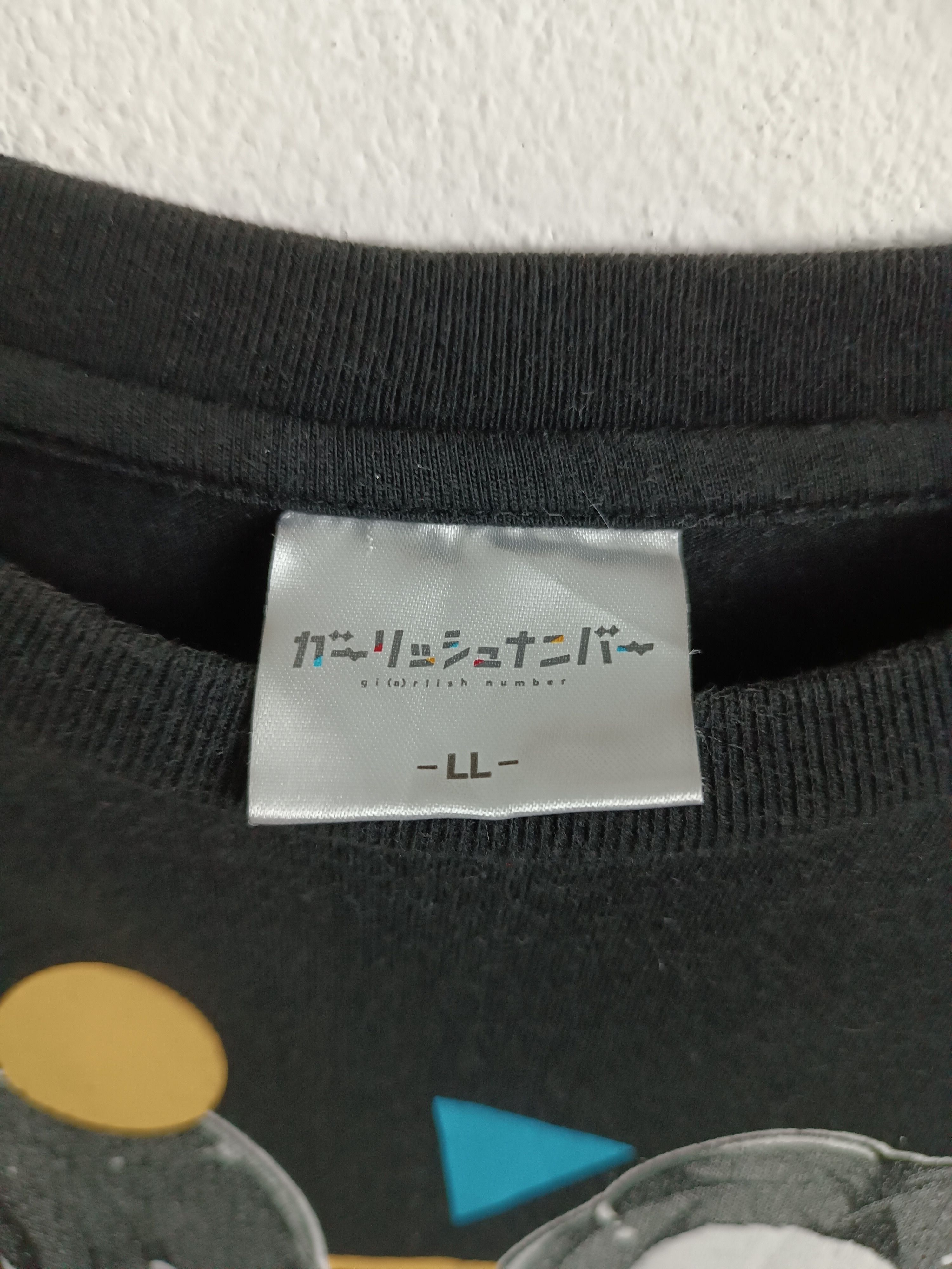 Anime VINTAGE GIRLISH NUMBER VERY RARE ANIME TEE seiyu urara Size US L / EU 52-54 / 3 - 7 Thumbnail