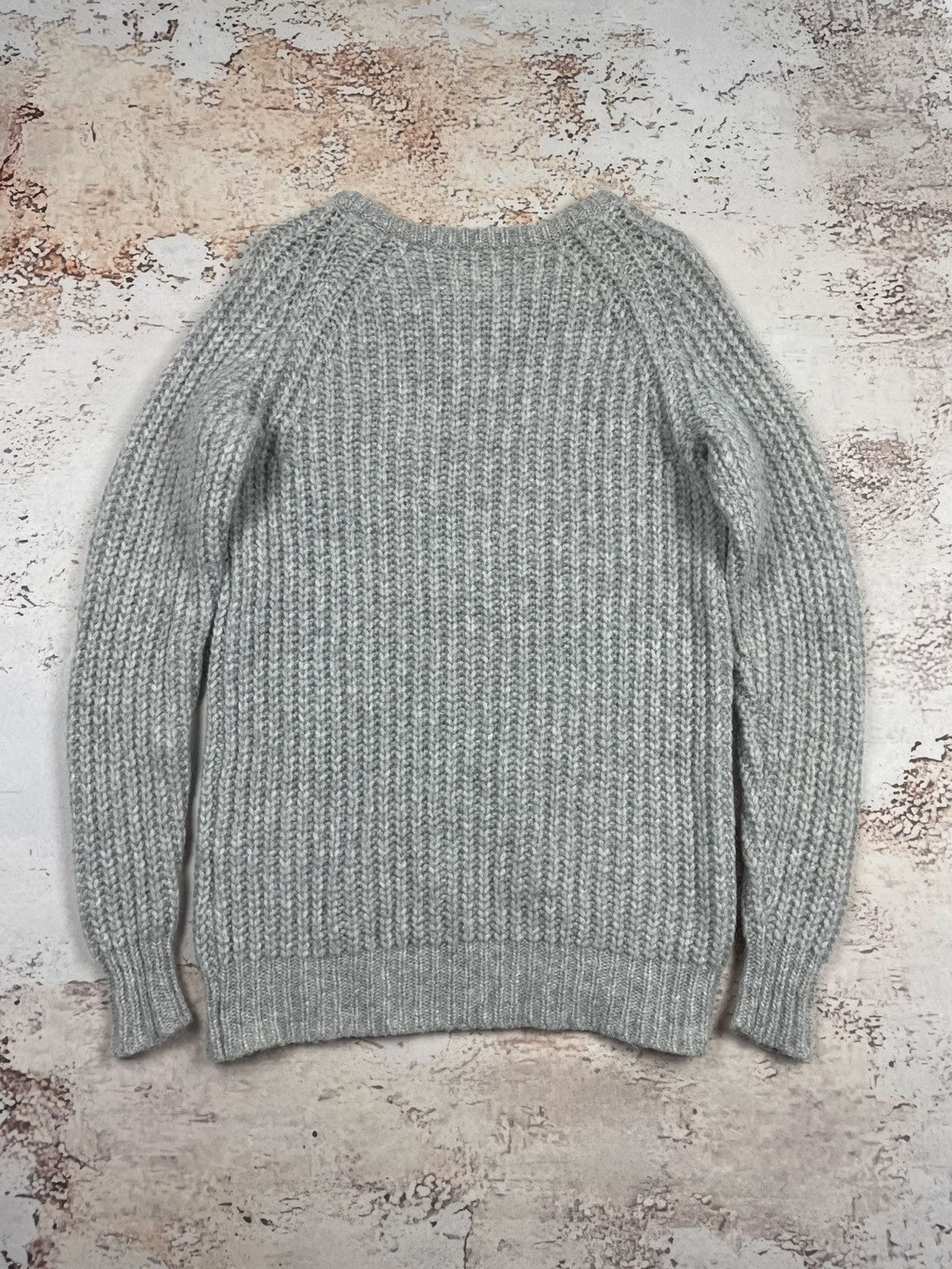 Acne Studios Acne Studios XS Grey Alpaca Wool Chunky Sweater Women’s EGV Size XS / US 0-2 / IT 36-38 - 2 Thumbnail