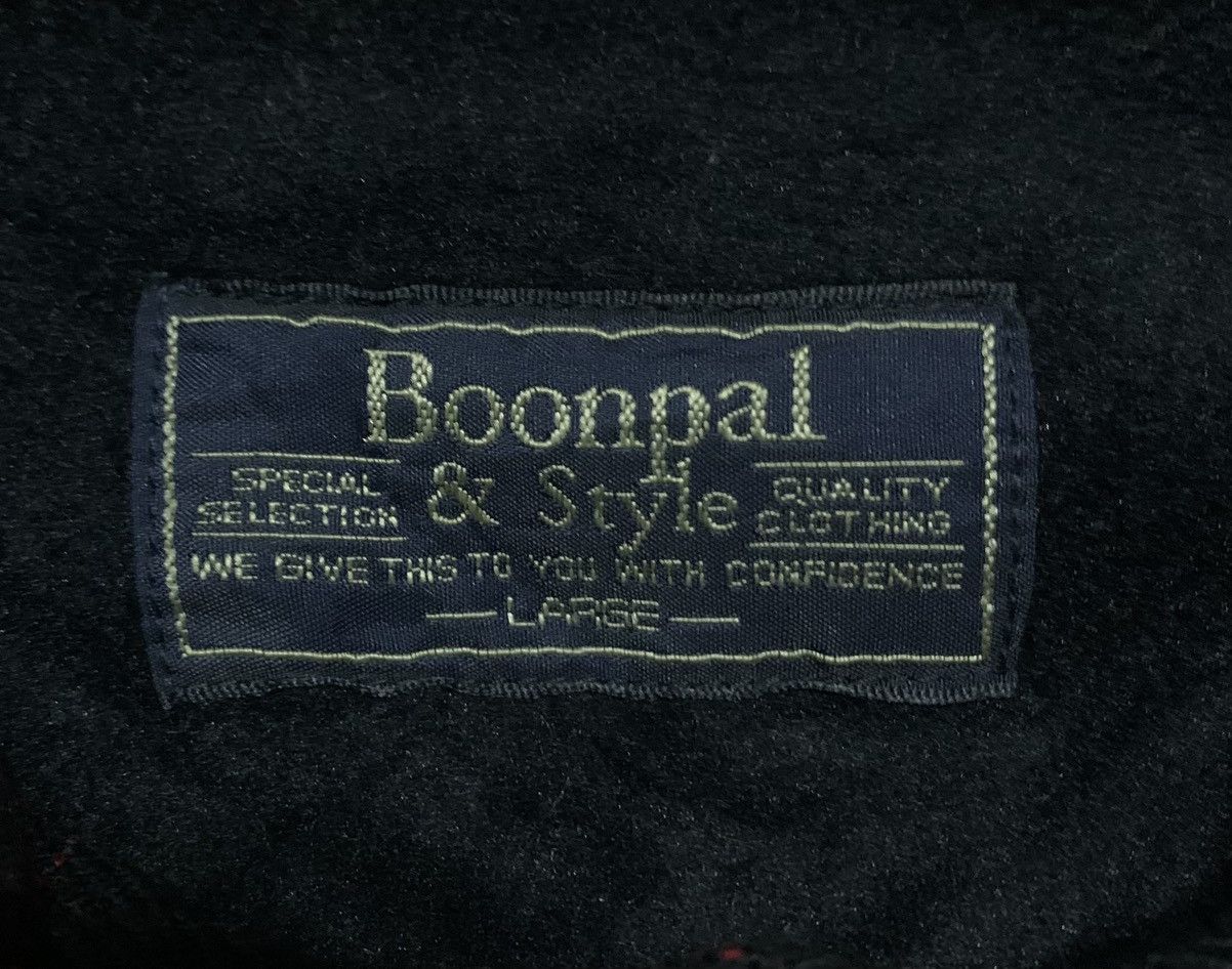 Japanese Brand Vintage Japanese Brand Boonpal&Style Plaid Flannel Shirt Size US L / EU 52-54 / 3 - 5 Thumbnail