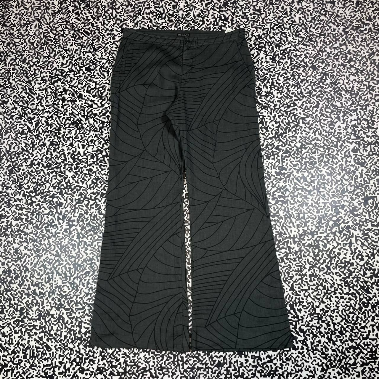 C.P. Company Archive Vintage 00s CP Company Abstract Flared Pants Rare Size US 34 / EU 50 - 1 Thumbnail