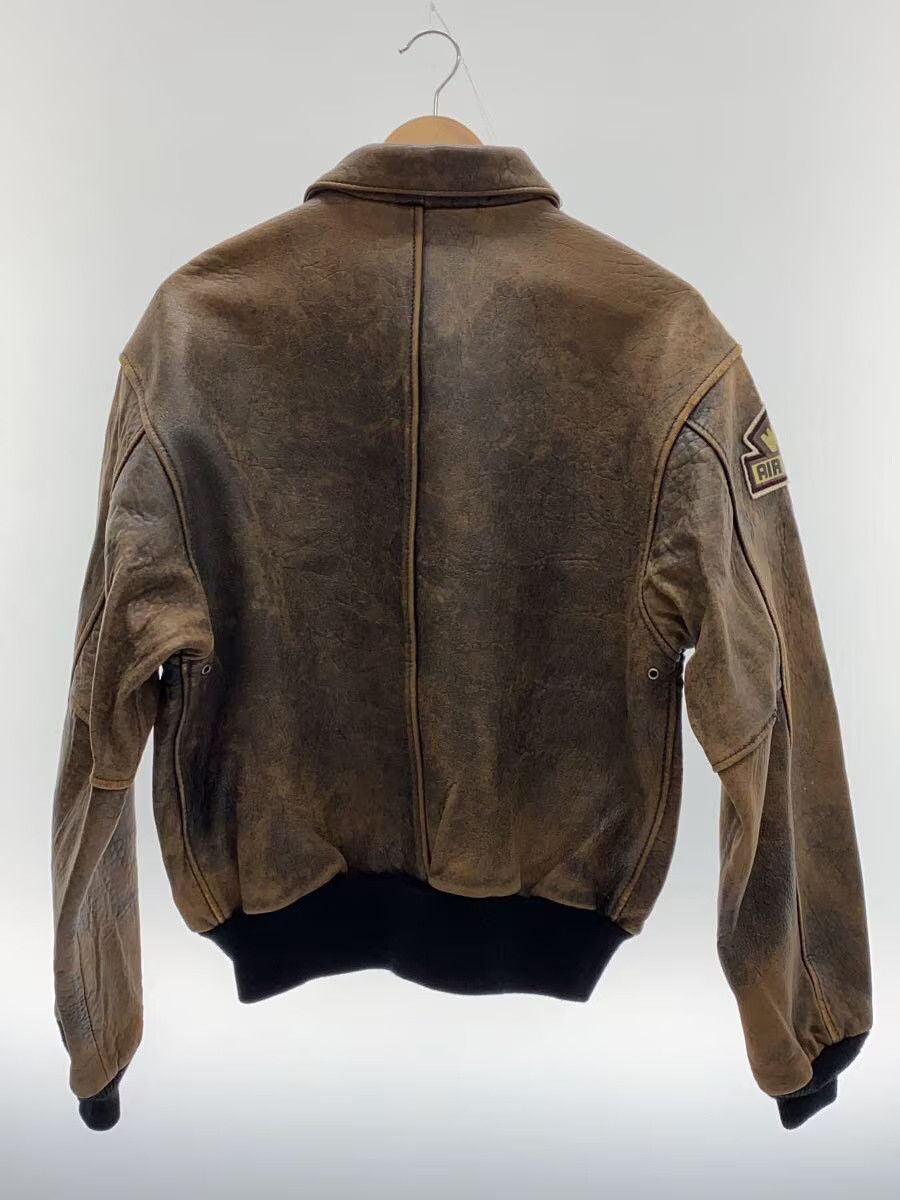 Avirex Avirex Leather Jacket Blouson Brown Size US S / EU 44-46 / 1 - 2 Thumbnail