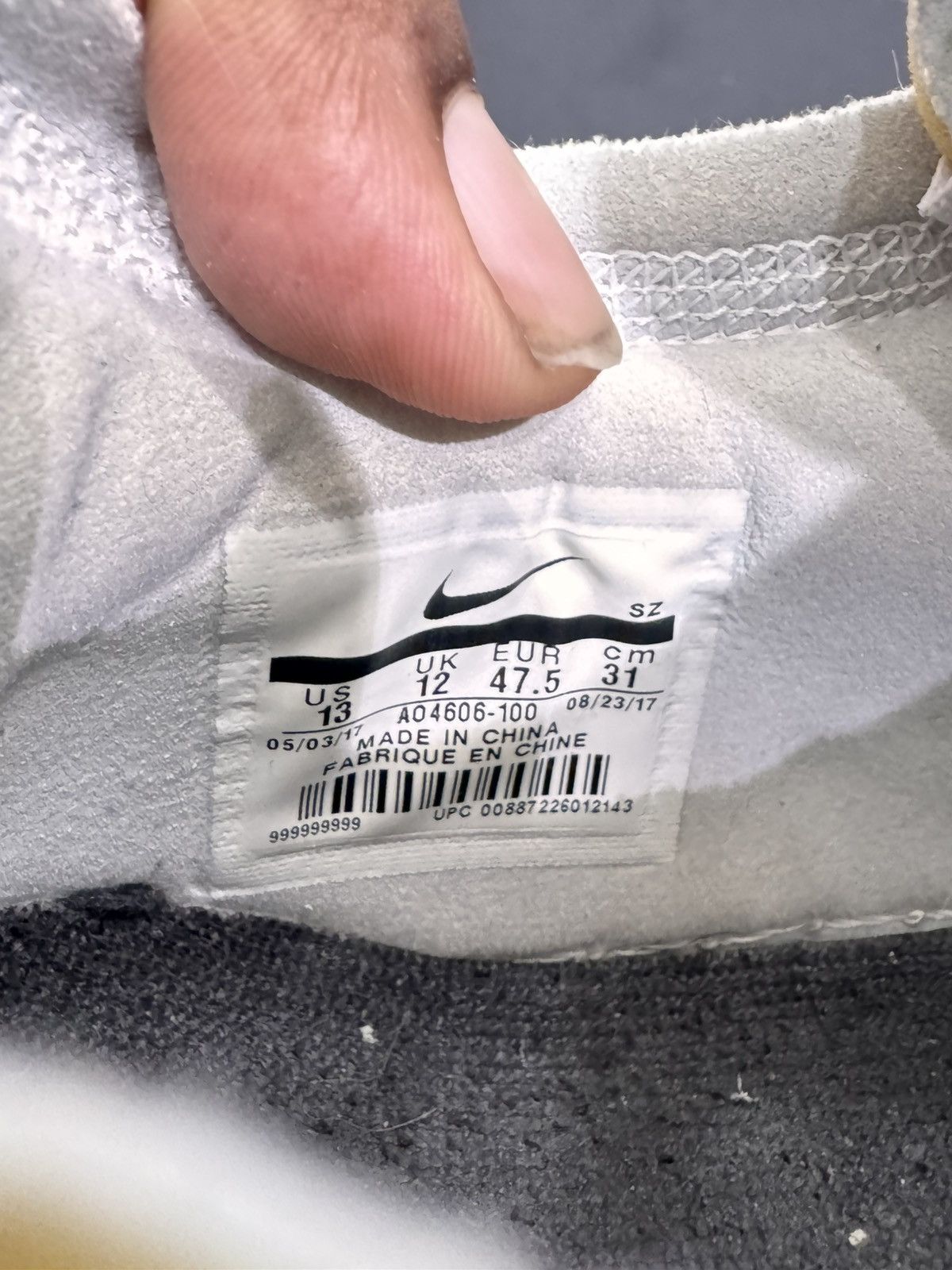 Nike × Off-White Off White Nike Air Force 1 Low Sz. 13 (2017) Size US 13 / EU 46 - 9 Thumbnail
