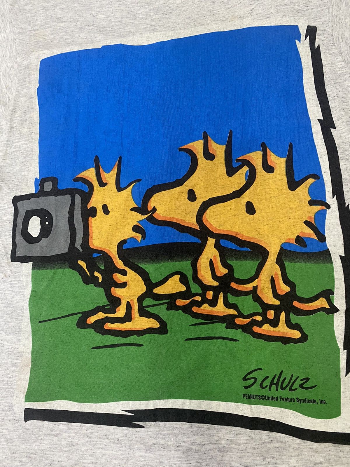 Vintage 🔥VINTAGE🔥Artex Woodstock Snoopy Peanut Schulz TShirt Size US M / EU 48-50 / 2 - 3 Thumbnail