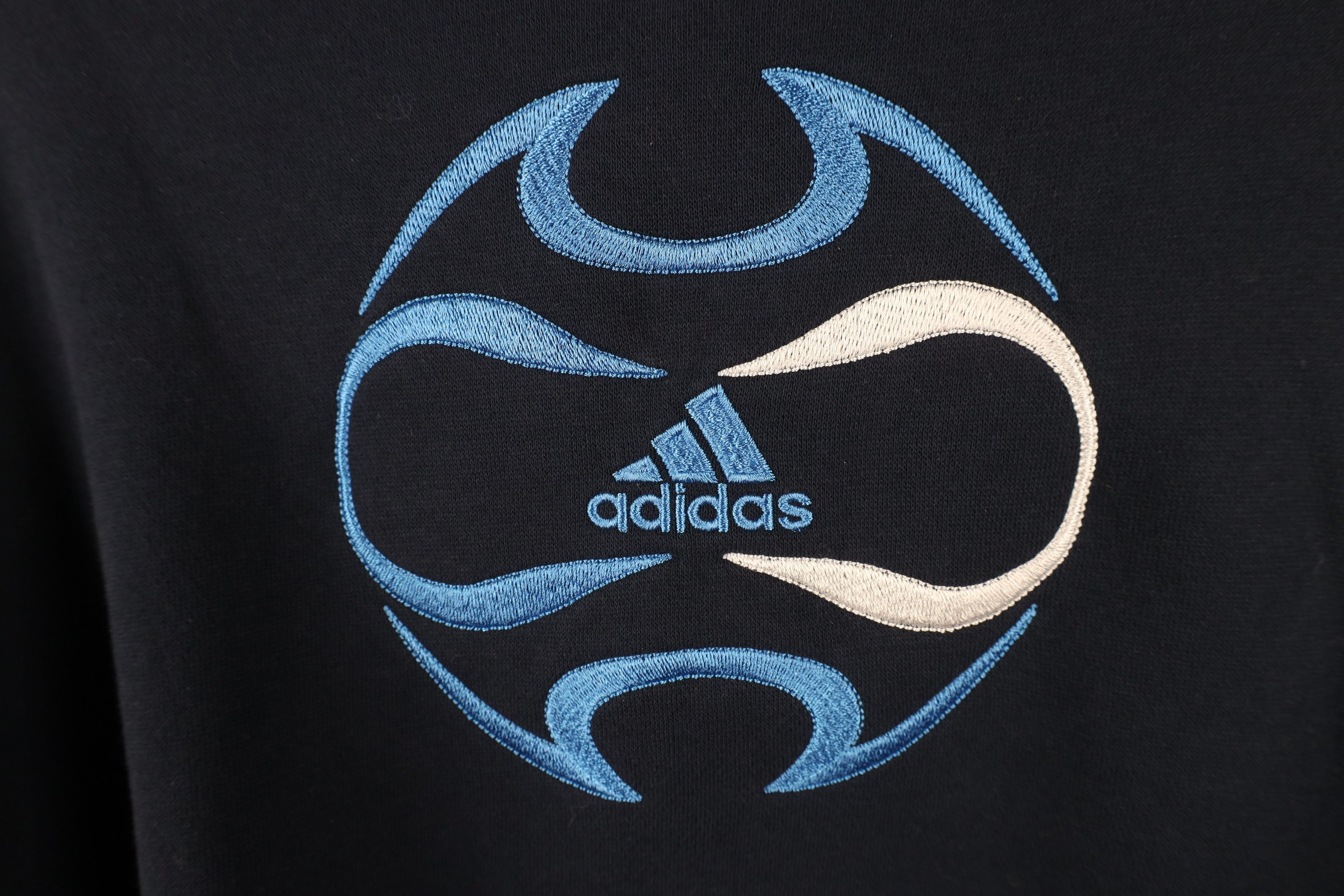 Adidas × Vintage Vintage Adidas Soccer Spell Out Half Zip Pullover Sweatshirt Size US XL / EU 56 / 4 - 11 Thumbnail