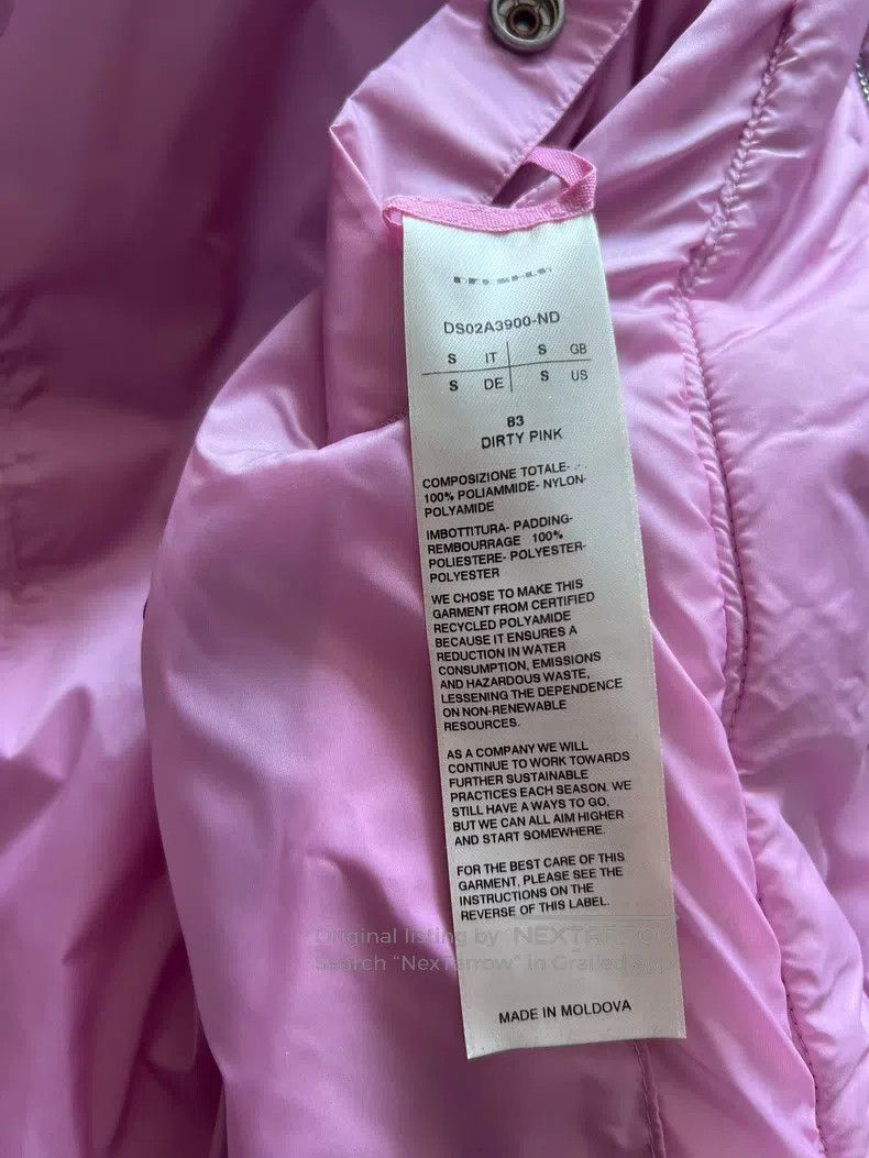 Rick Owens Rick Owens Classic New Special Color Pink Long Down Jacket Size S / US 4 / IT 40 - 5 Thumbnail