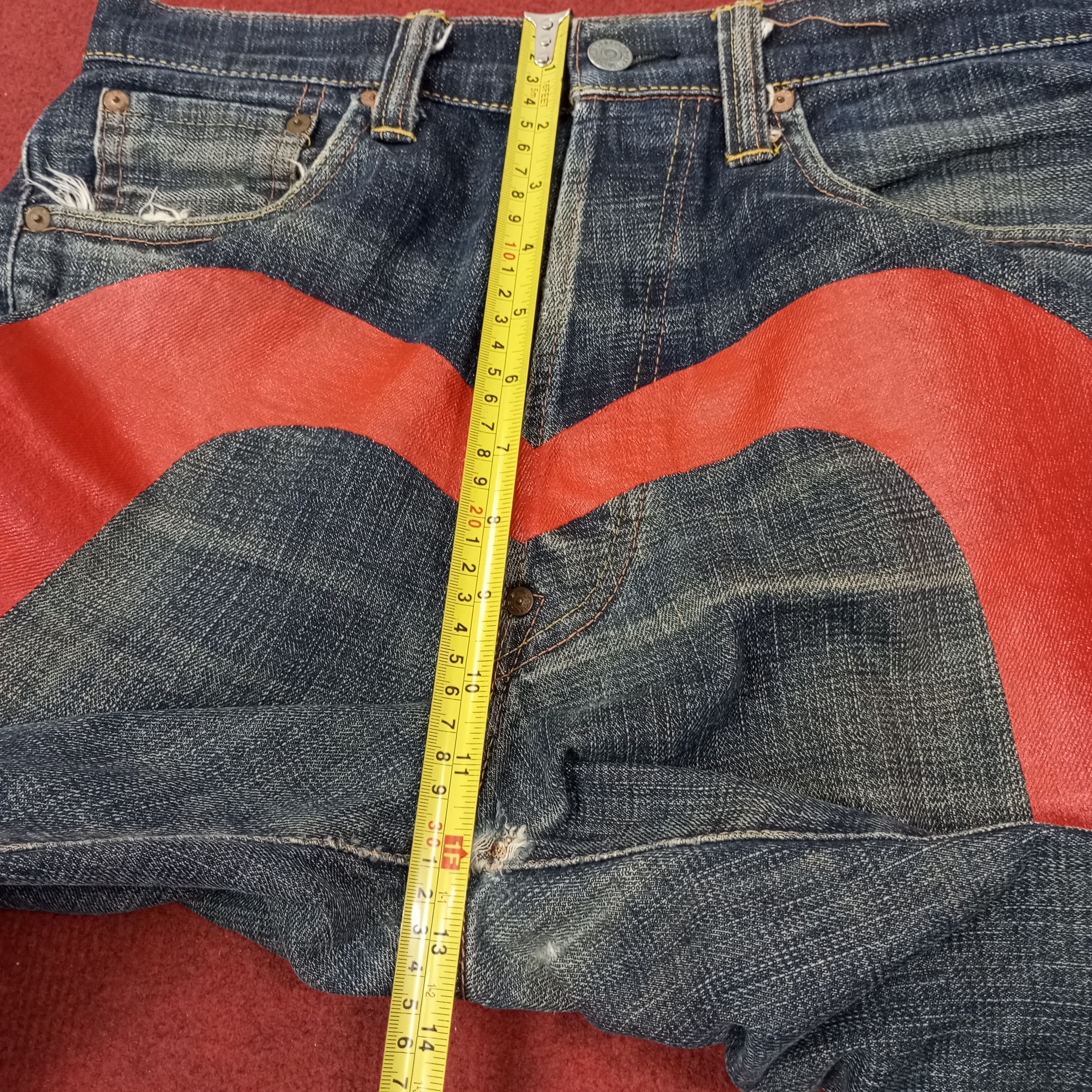 Evisu Vintage Evisu Japanese Brand Custom Daicock Jeans c244n30 Size US 30 / EU 46 - 8 Thumbnail