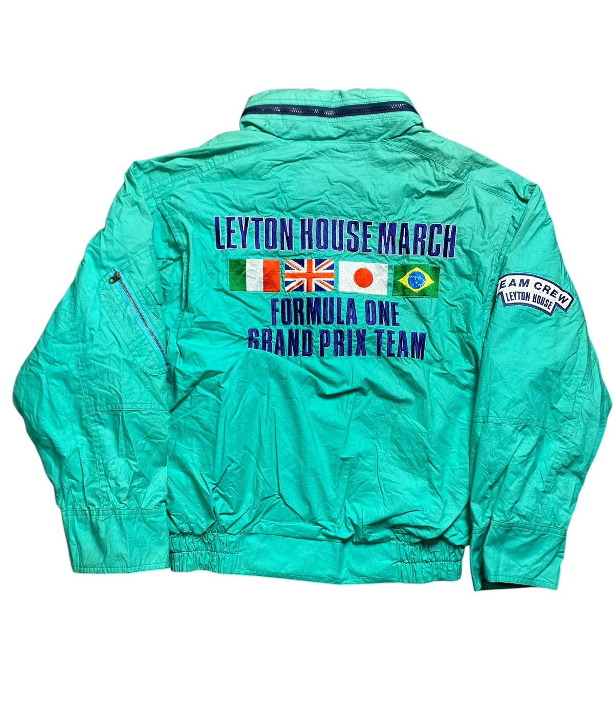 Vintage VINTAGE LEYTON HOUSE RACING JACKET JAPANESE BRAND Size US XXL / EU 58 / 5 - 14 Thumbnail