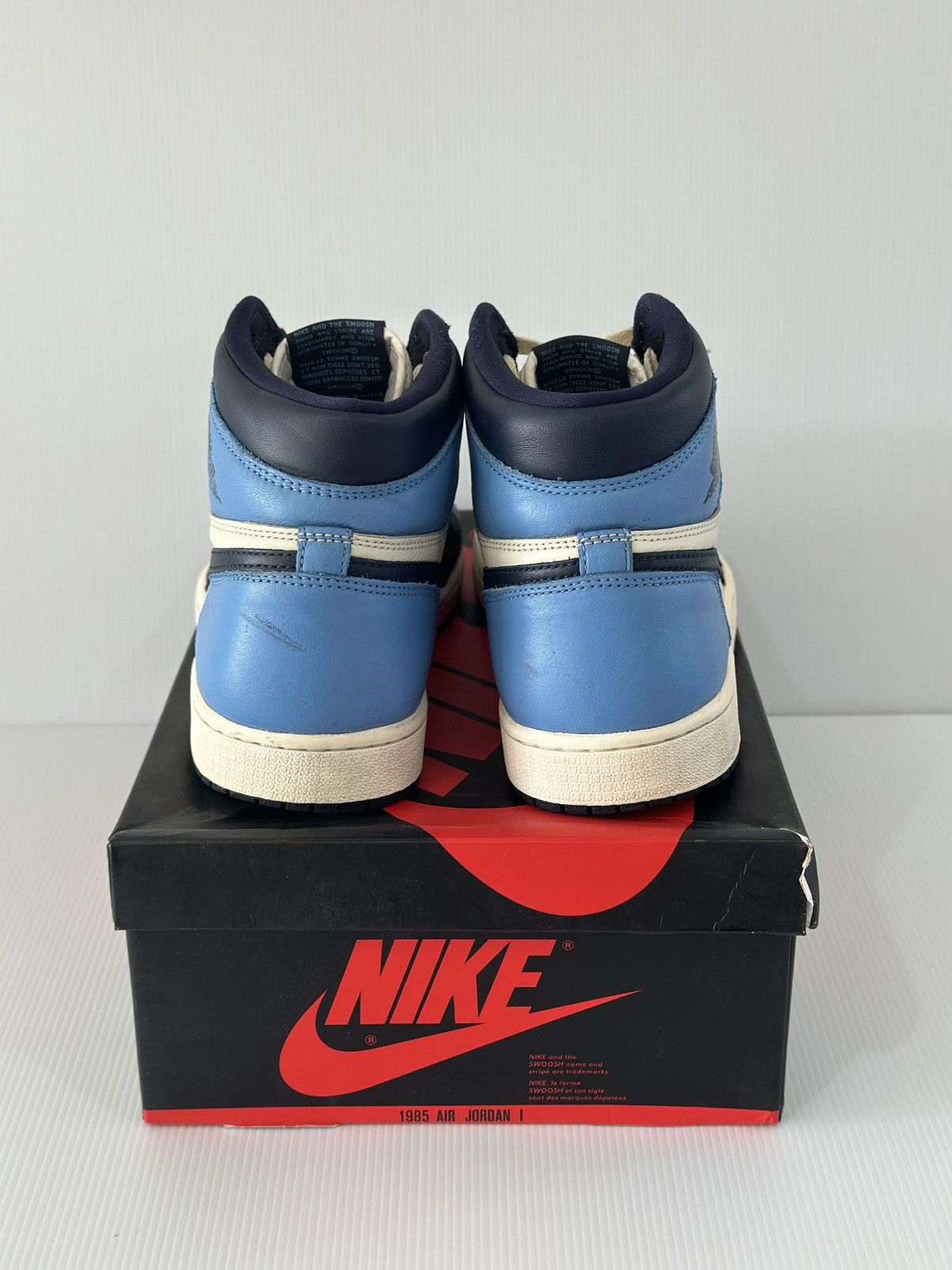 Nike Nike Jordan 1 Retro High Obsidian Size US 9.5 / EU 42-43 - 4 Thumbnail
