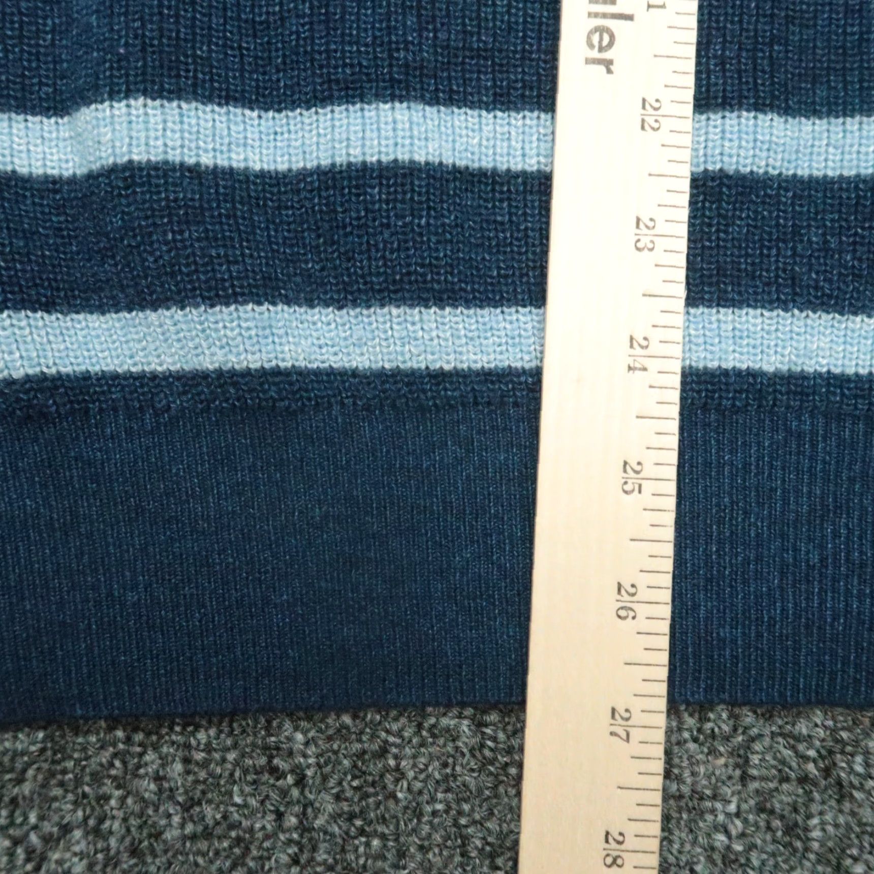 Peter Millar **Peter Millar Men's XL Blue Linen Wool Striped Crewneck Sweater** User: Peter Millar Men's XL Blue Linen Wool Striped Crewneck Sweater Size US XL / EU 56 / 4 - 6 Thumbnail