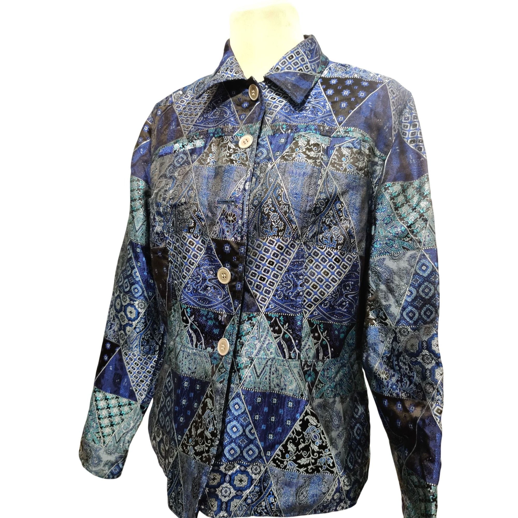Coldwater Creek Coldwater Creek M womens vintage patchwork paisley triangle Size M / US 6-8 / IT 42-44 - 10 Thumbnail