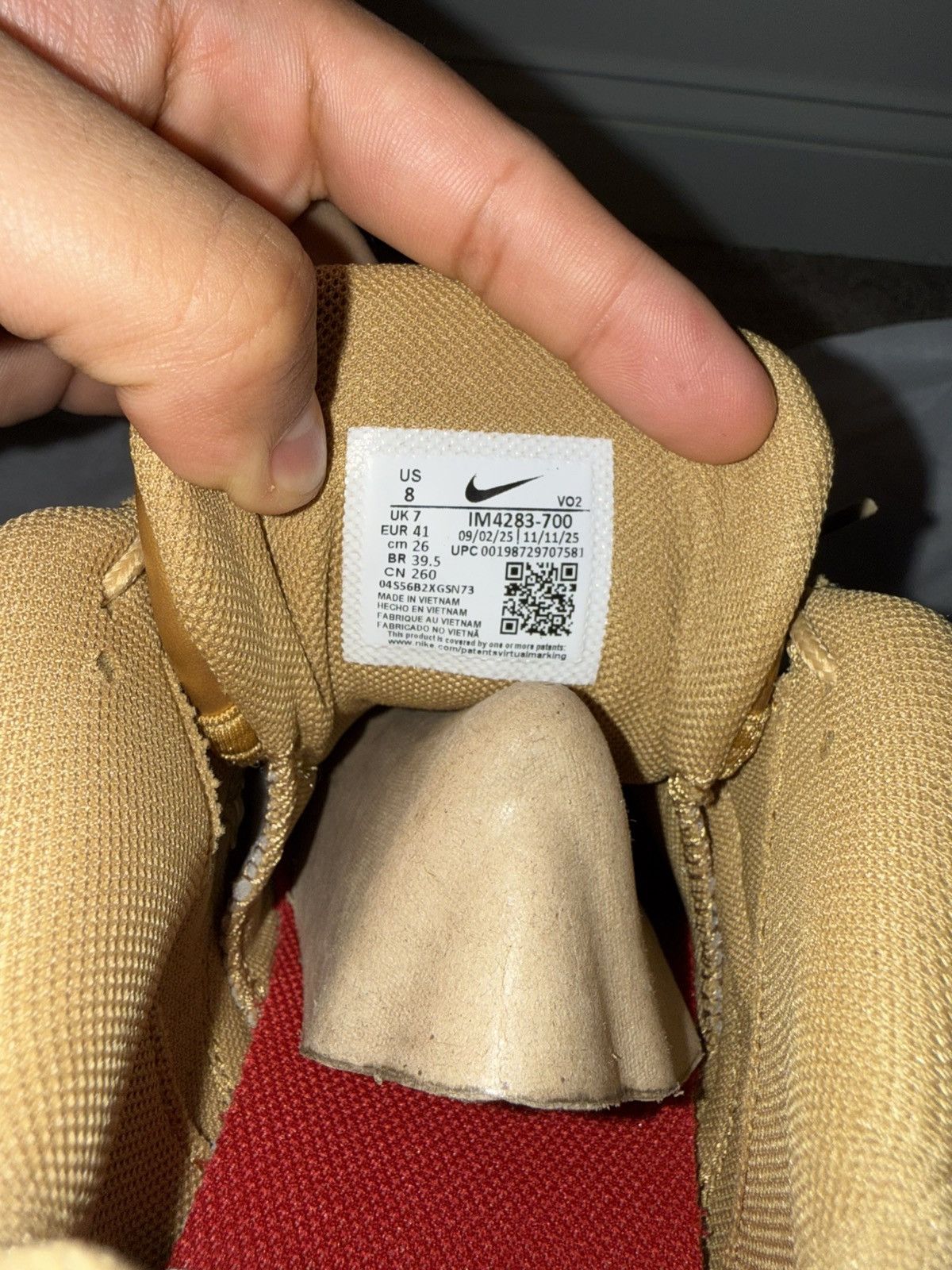 Nike × Supreme Supreme/Nike SB Air Max 2 CB '94 Low 'Metallic Gold' Size 8 Size US 8 / EU 41 - 10 Thumbnail