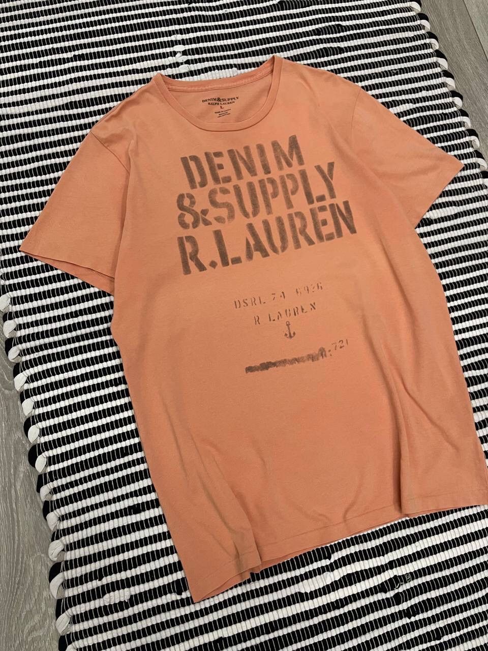 Denim & Supply Ralph Lauren × Japanese Brand × Vintage Vintage Denim Supply Ralph Lauren Tee T-Shirt Y2K Size US L / EU 52-54 / 3 - 2 Thumbnail